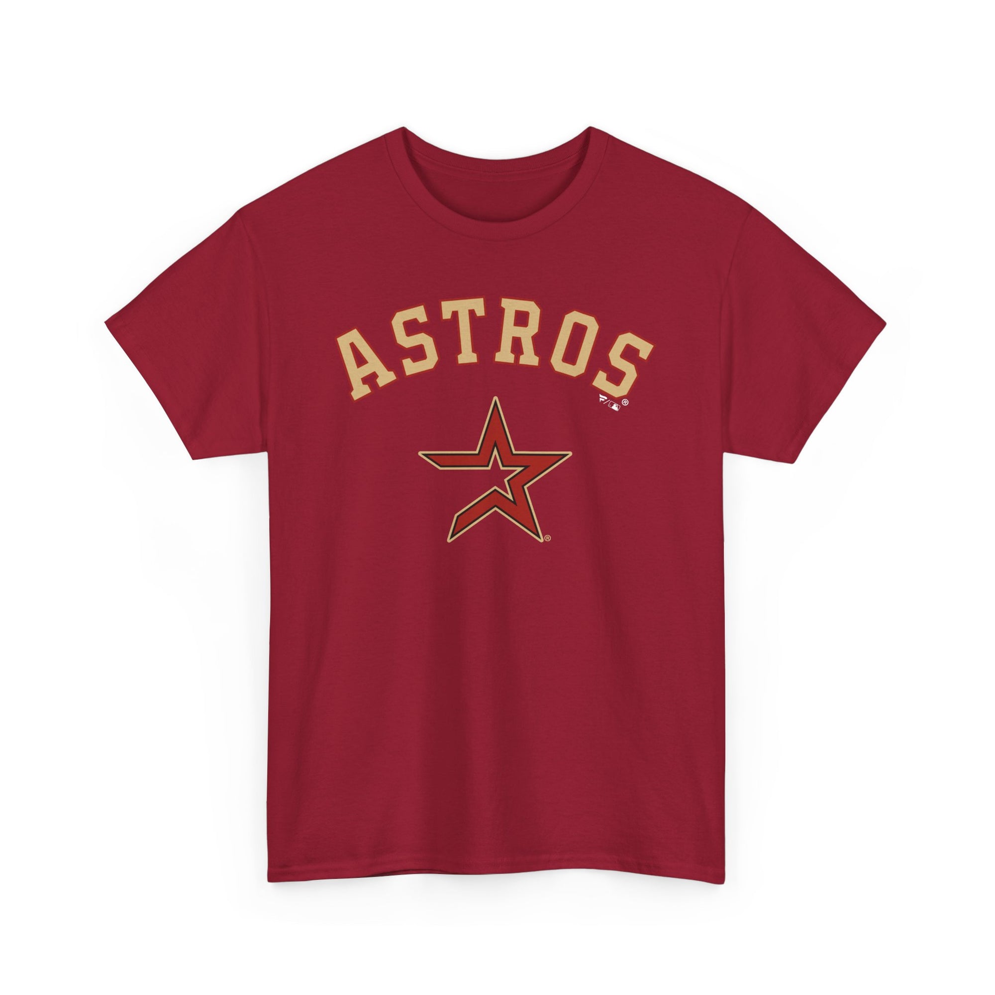 Vintage Astros Unisex Heavy Cotton Tee - Sports Graphic Shirt for Fans
