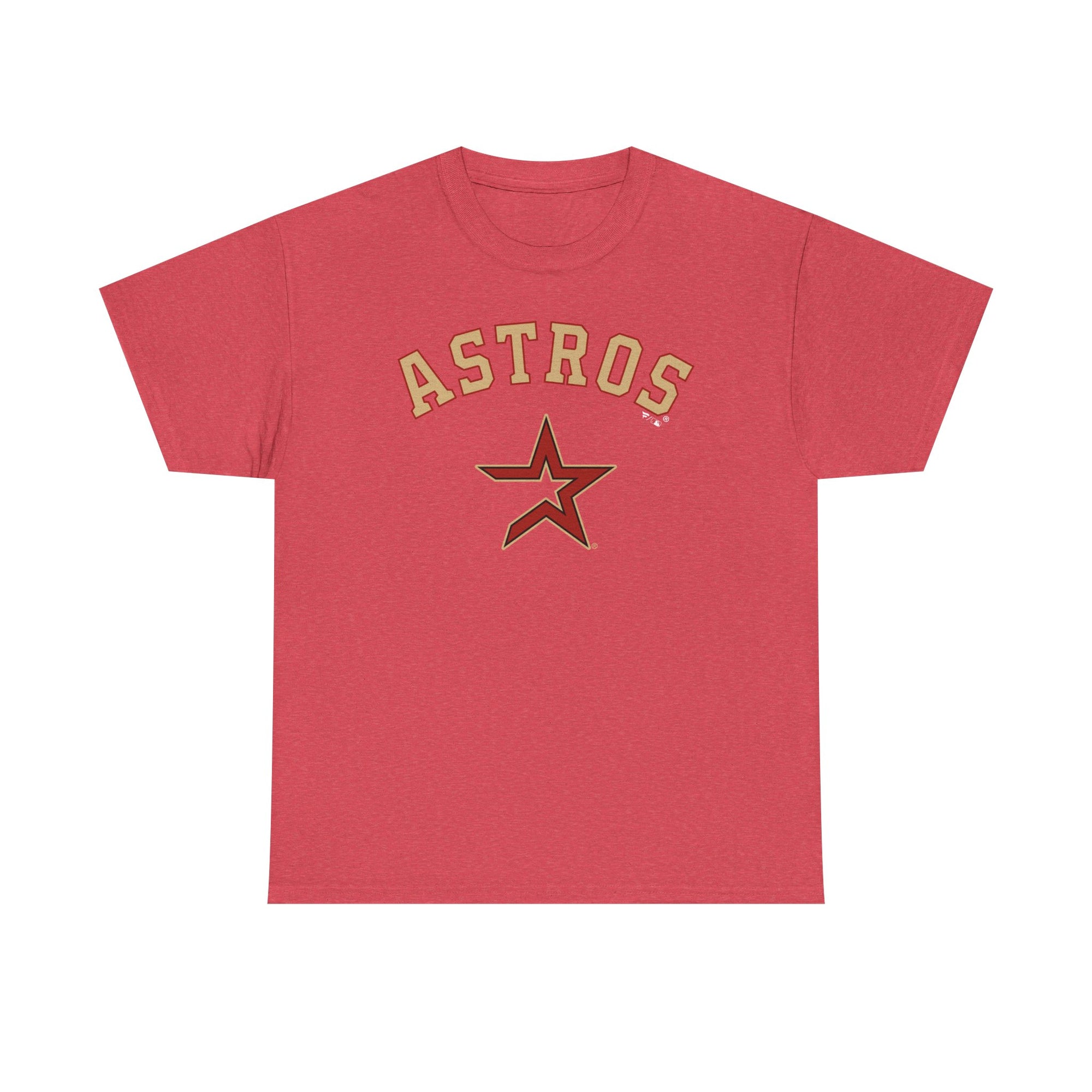 Vintage Astros Unisex Heavy Cotton Tee - Sports Graphic Shirt for Fans