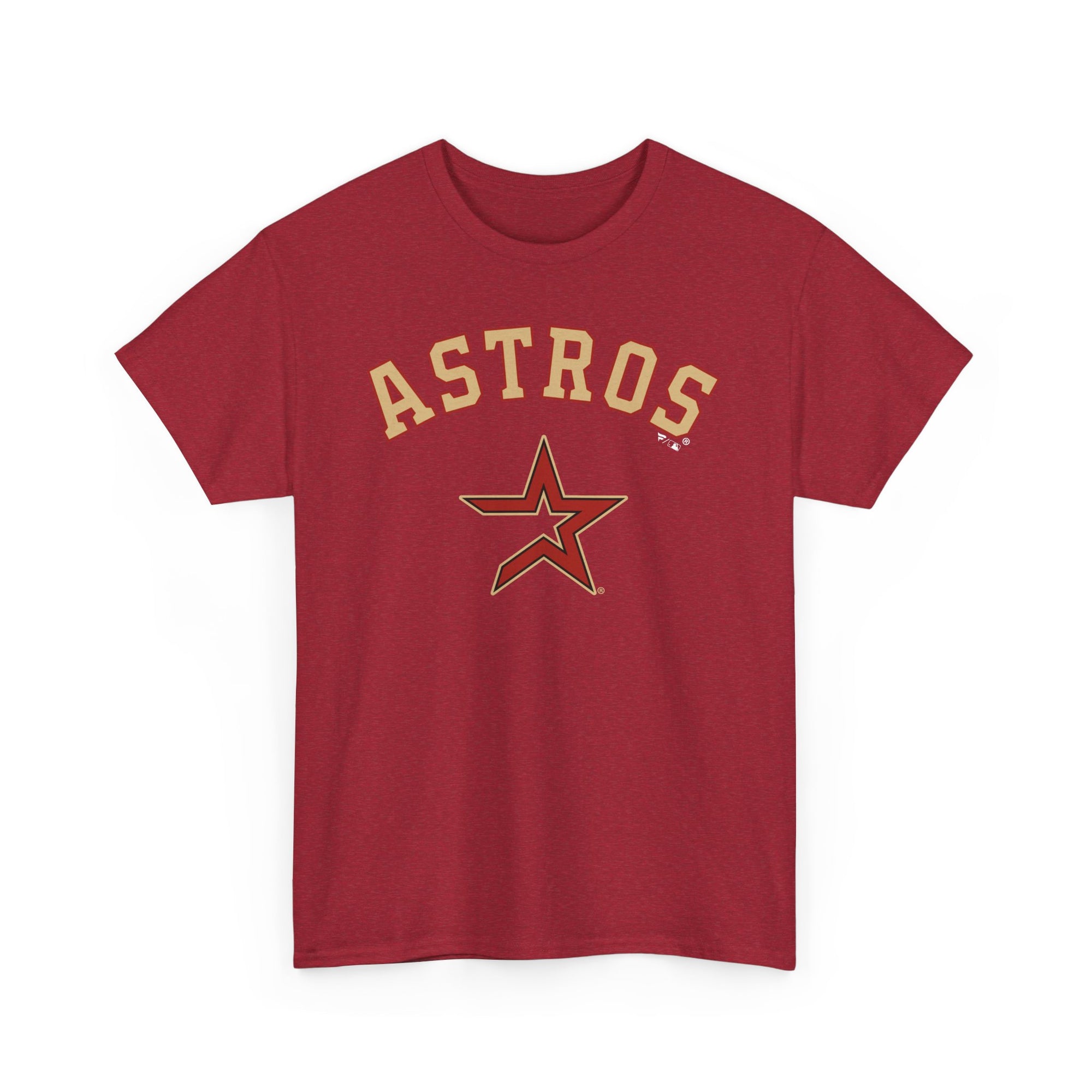 Vintage Astros Unisex Heavy Cotton Tee - Sports Graphic Shirt for Fans