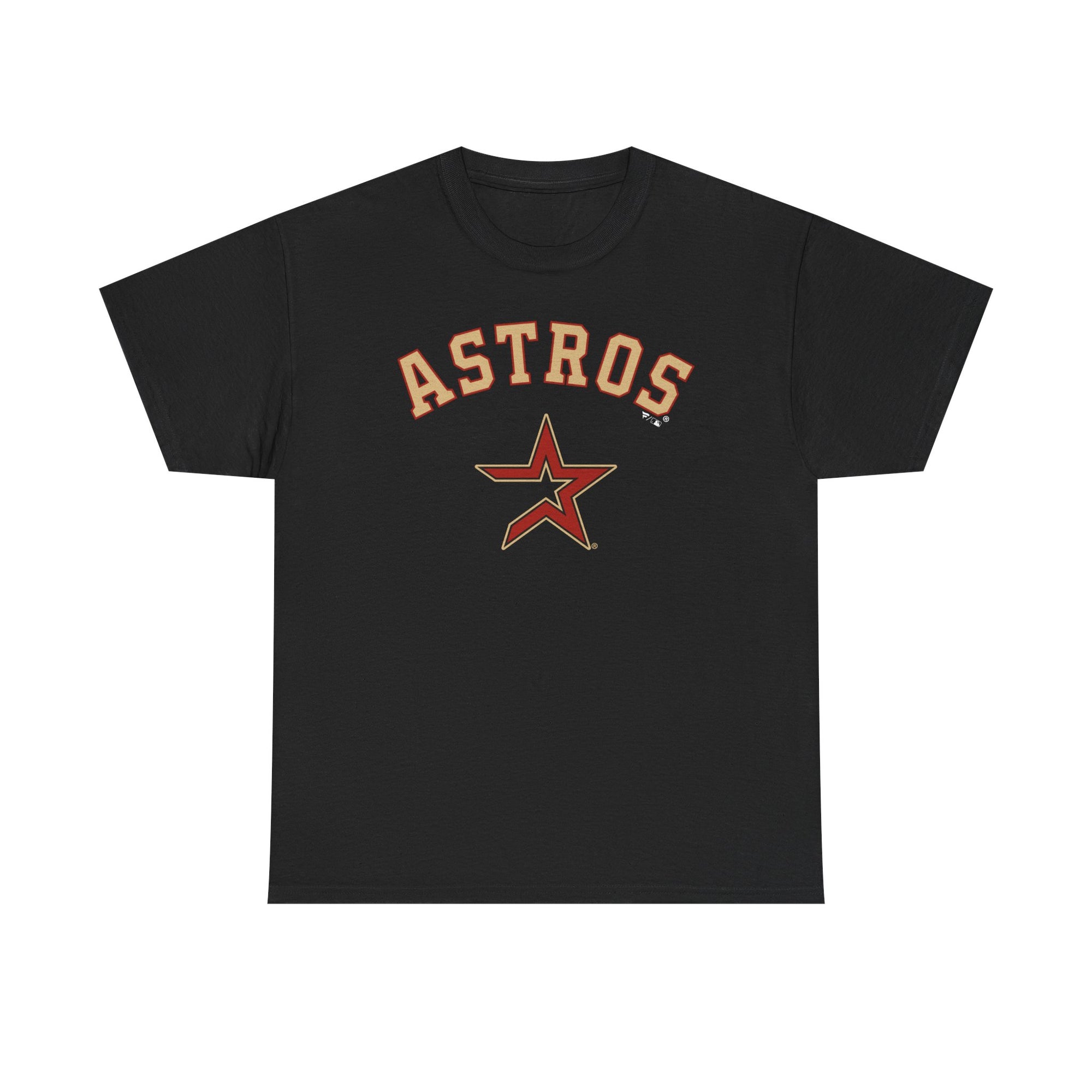 Vintage Astros Unisex Heavy Cotton Tee - Sports Graphic Shirt for Fans
