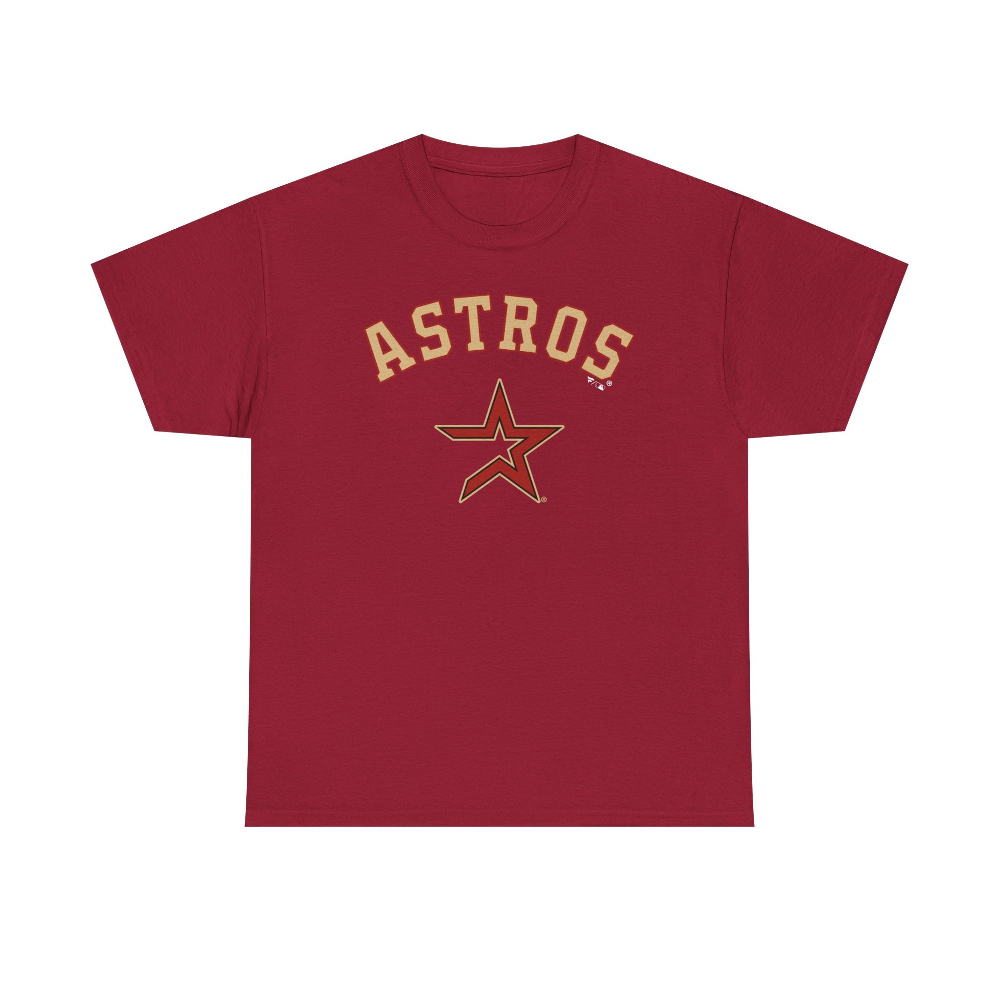 Vintage Astros Unisex Heavy Cotton Tee - Sports Graphic Shirt for Fans