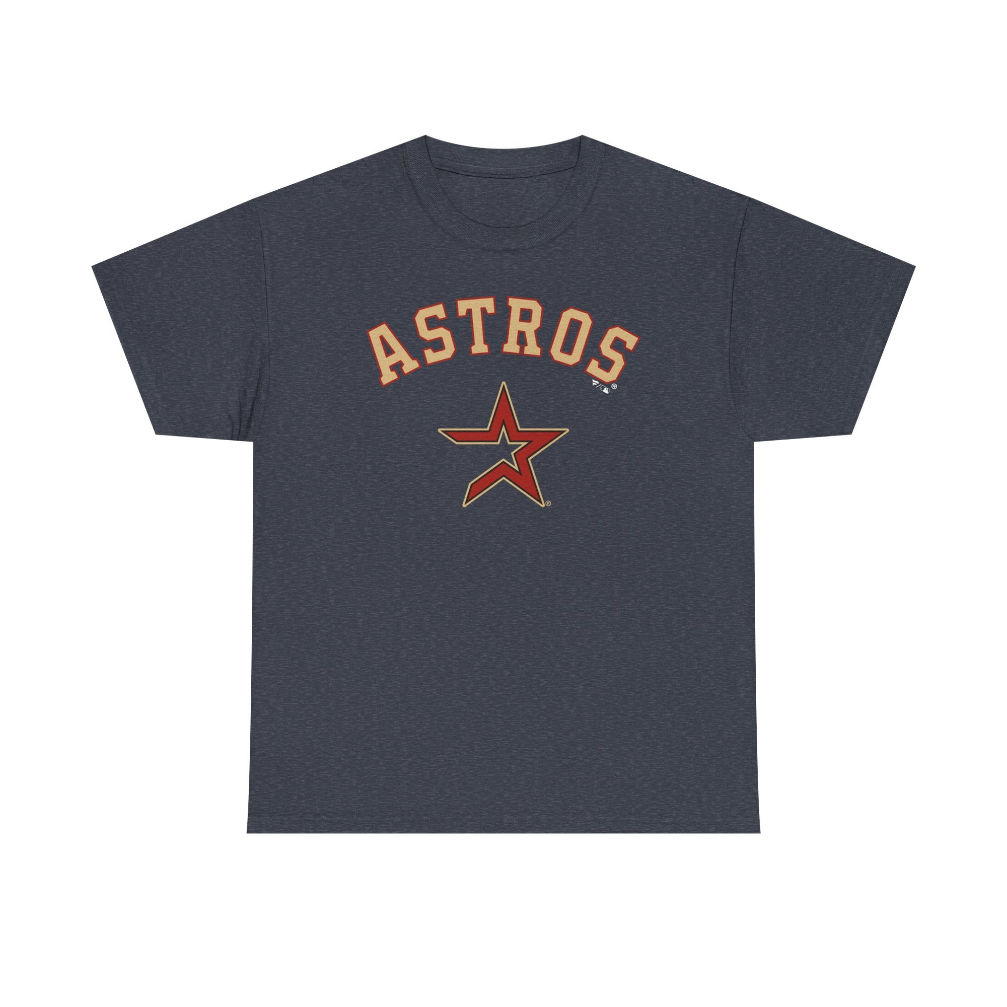 Vintage Astros Unisex Heavy Cotton Tee - Sports Graphic Shirt for Fans