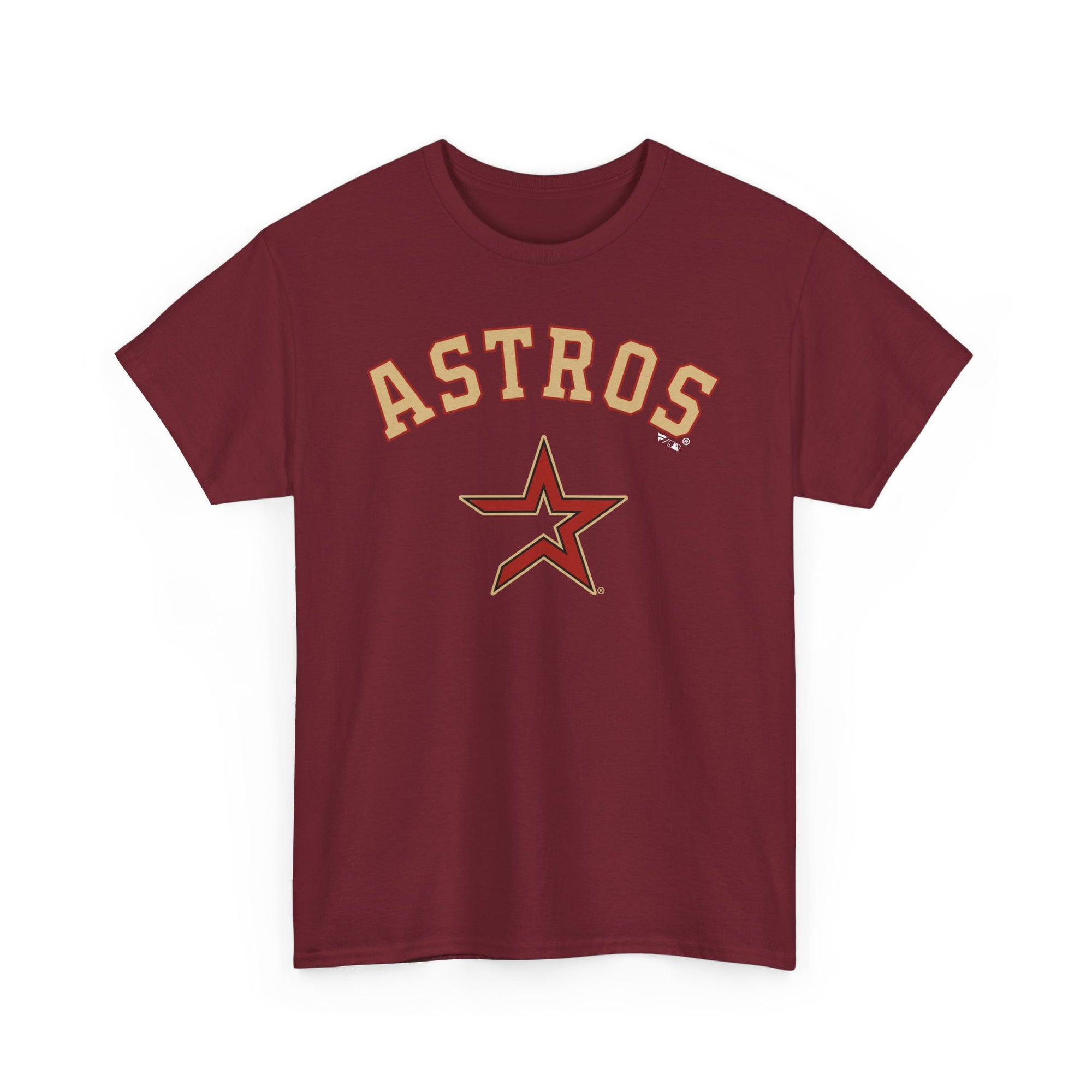 Vintage Astros Unisex Heavy Cotton Tee - Sports Graphic Shirt for Fans
