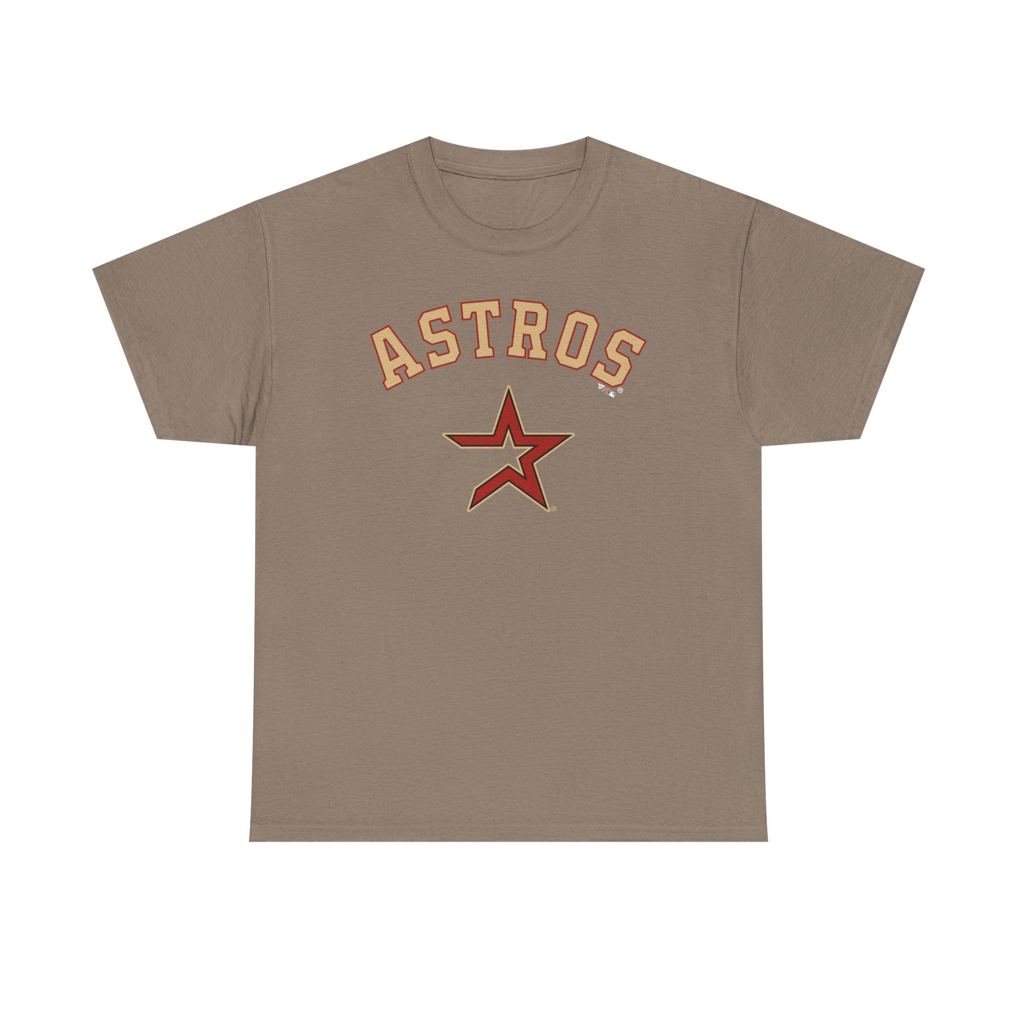 Vintage Astros Unisex Heavy Cotton Tee - Sports Graphic Shirt for Fans