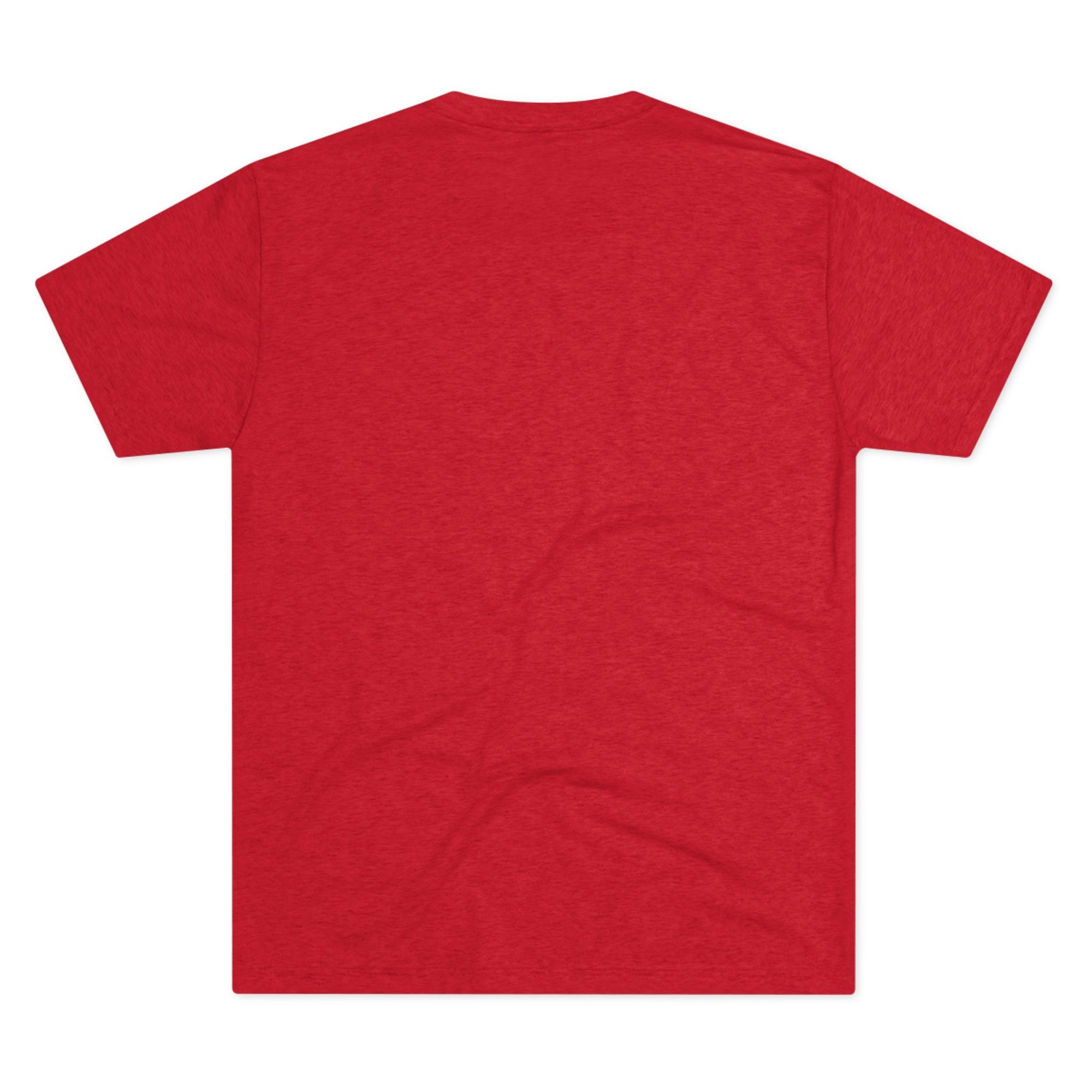 Red Tri-Blend Crew Tee - Perfect for Celebrations, Casual Wear, Birthdays, Gift for Her, Comfortable Everyday Style