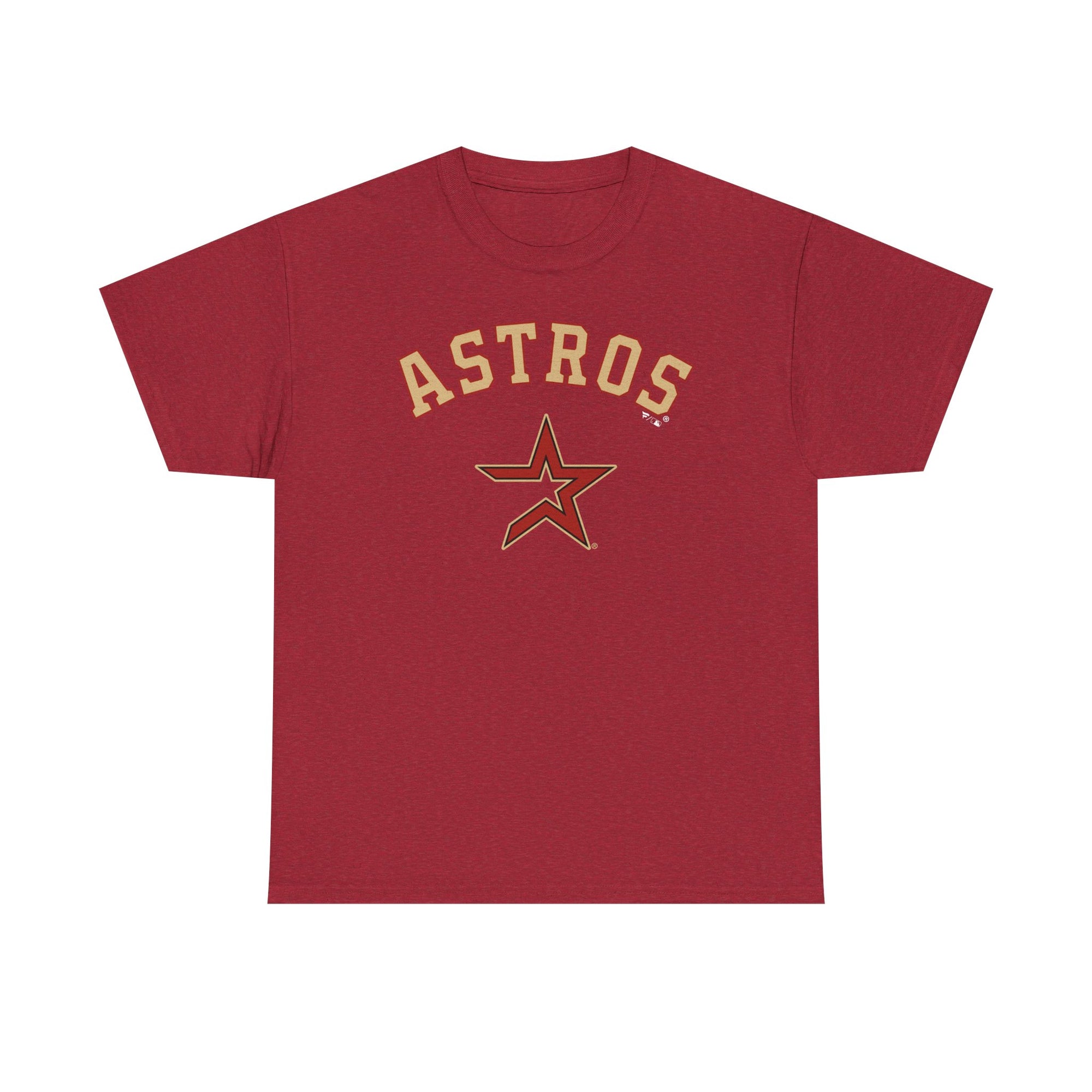 Vintage Astros Unisex Heavy Cotton Tee - Sports Graphic Shirt for Fans