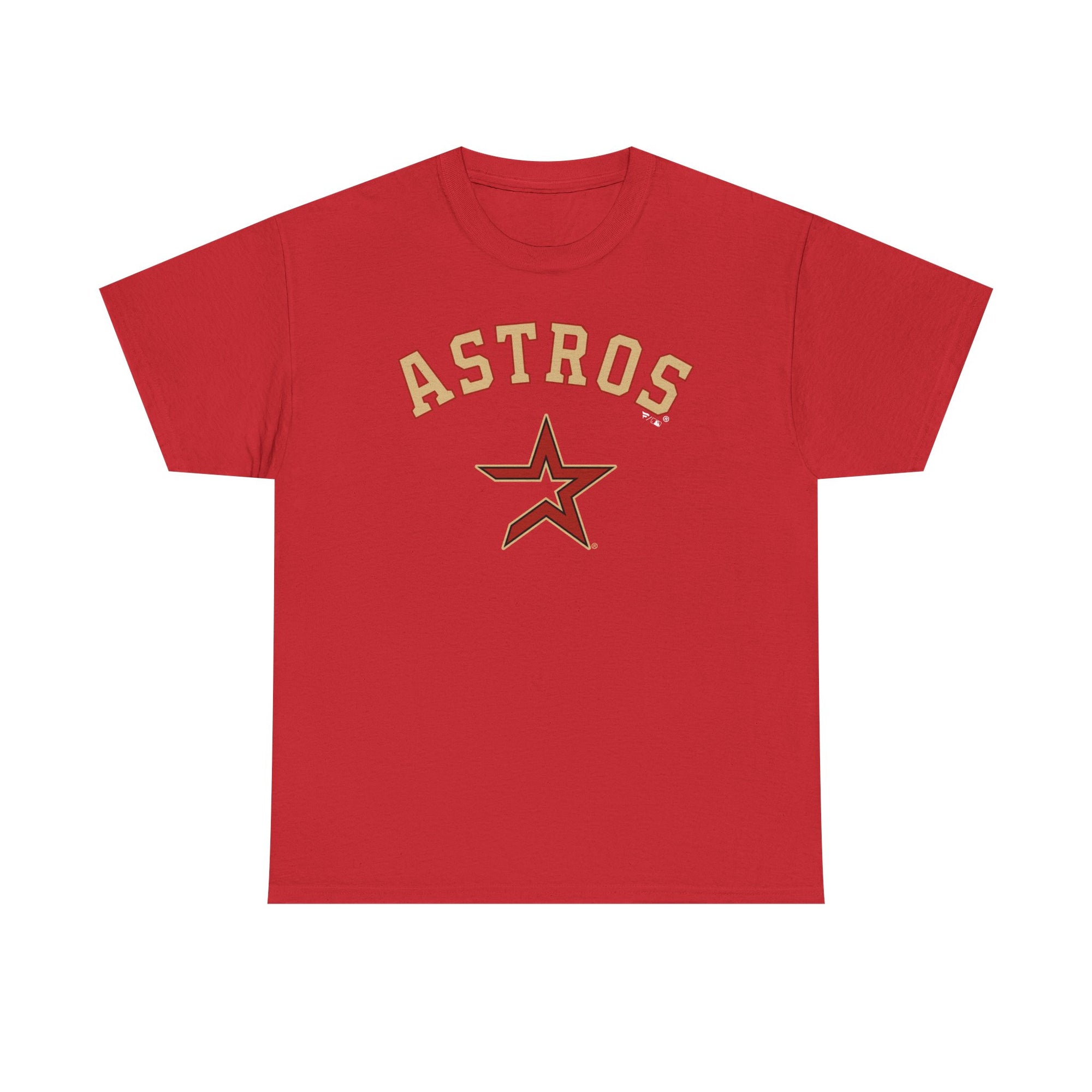 Vintage Astros Unisex Heavy Cotton Tee - Sports Graphic Shirt for Fans