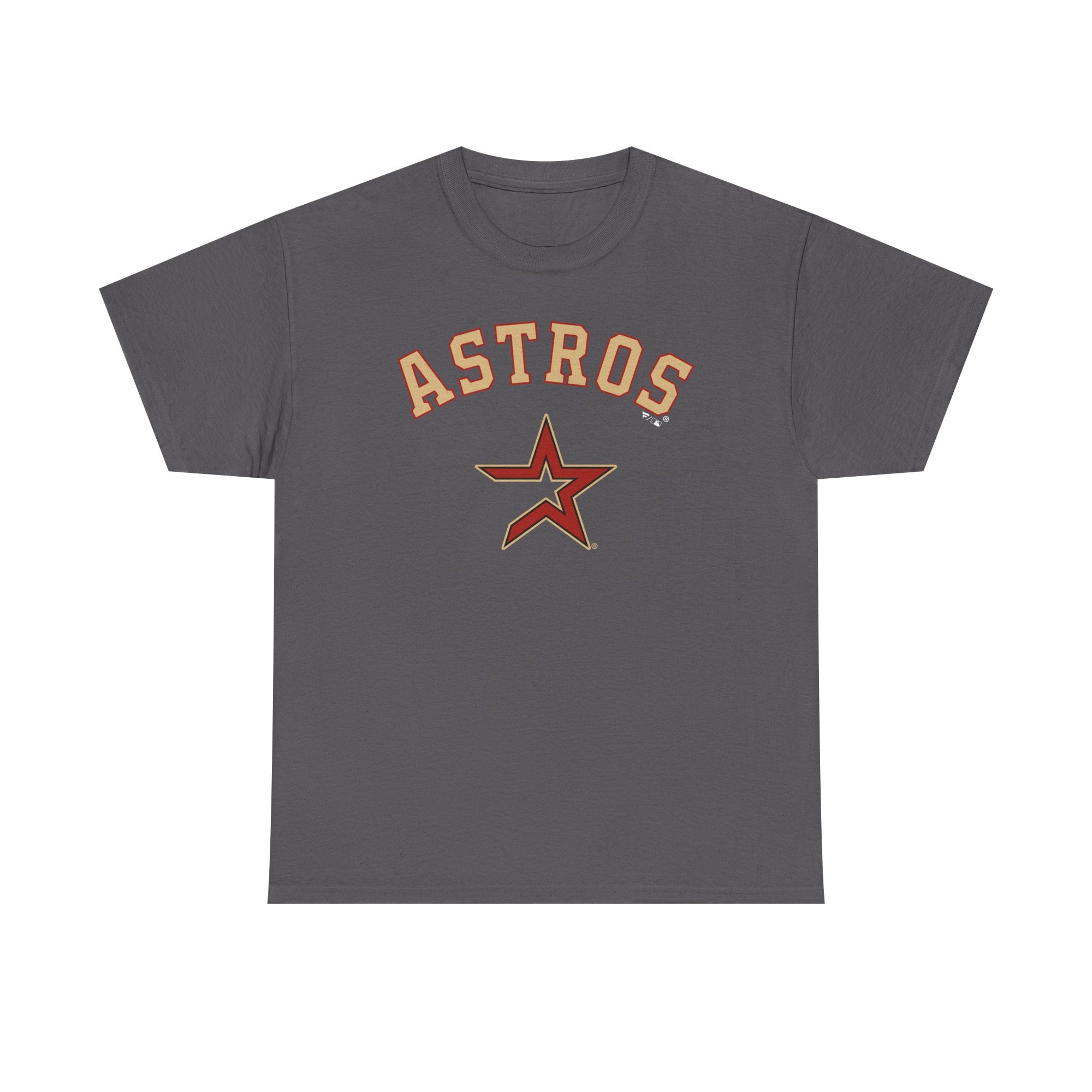 Vintage Astros Unisex Heavy Cotton Tee - Sports Graphic Shirt for Fans