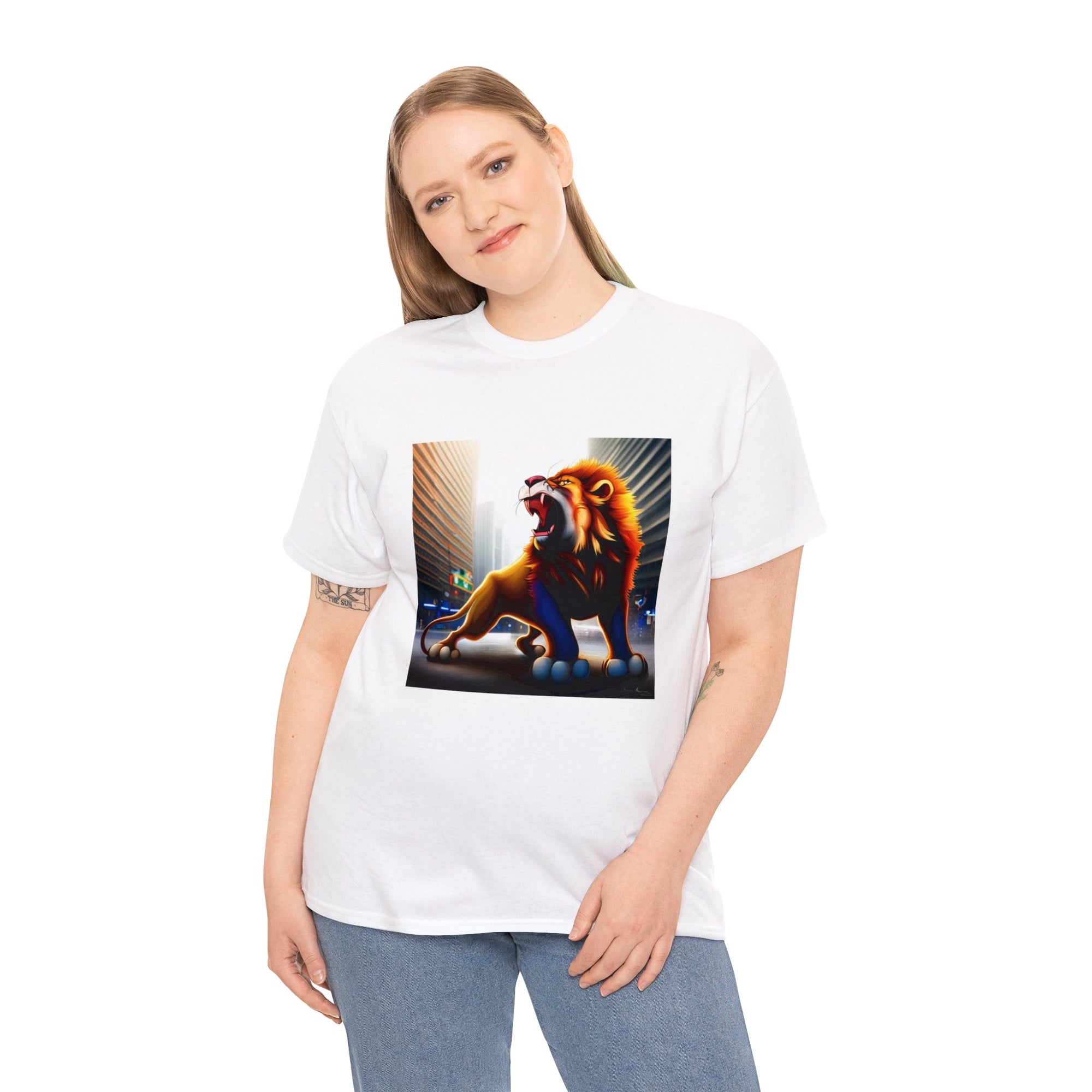 Lion AI Art Tee
