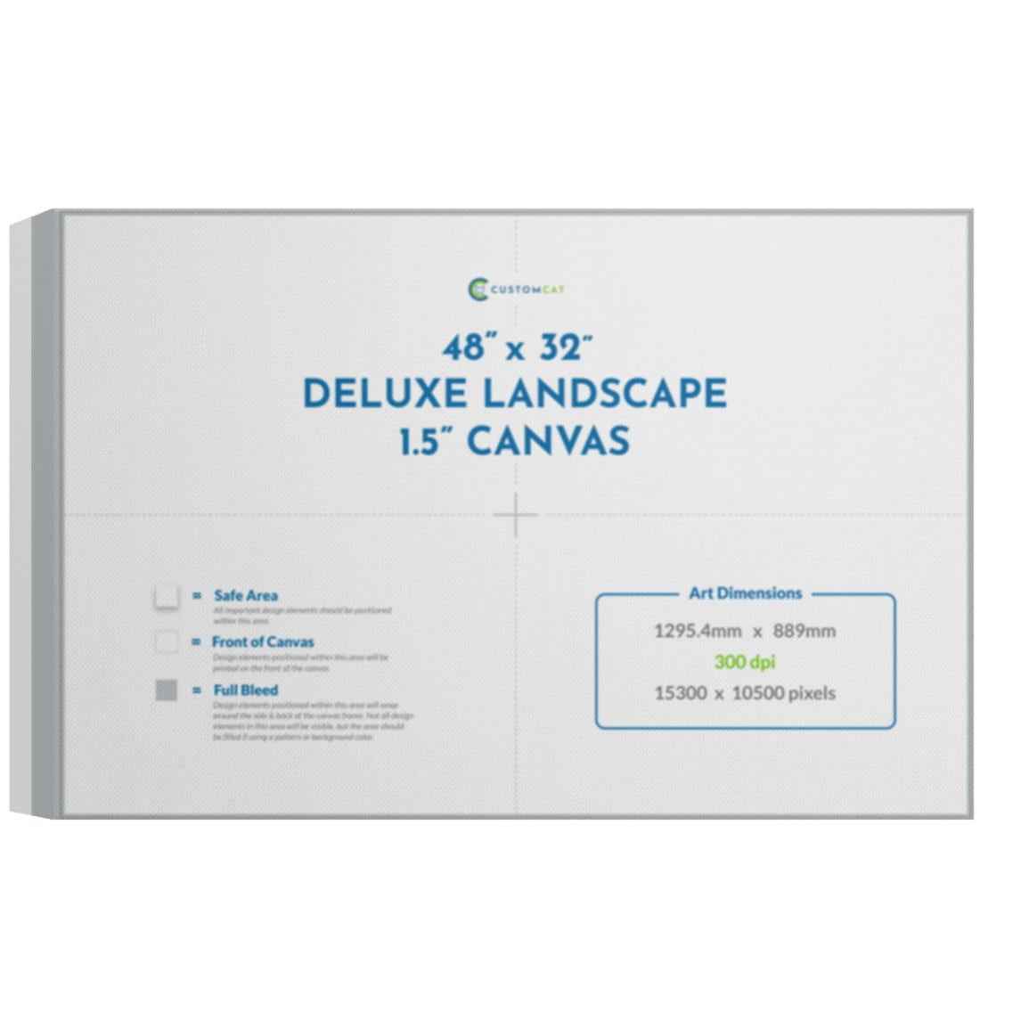 CANLA15 Deluxe Landscape Canvas 1.5in Frame