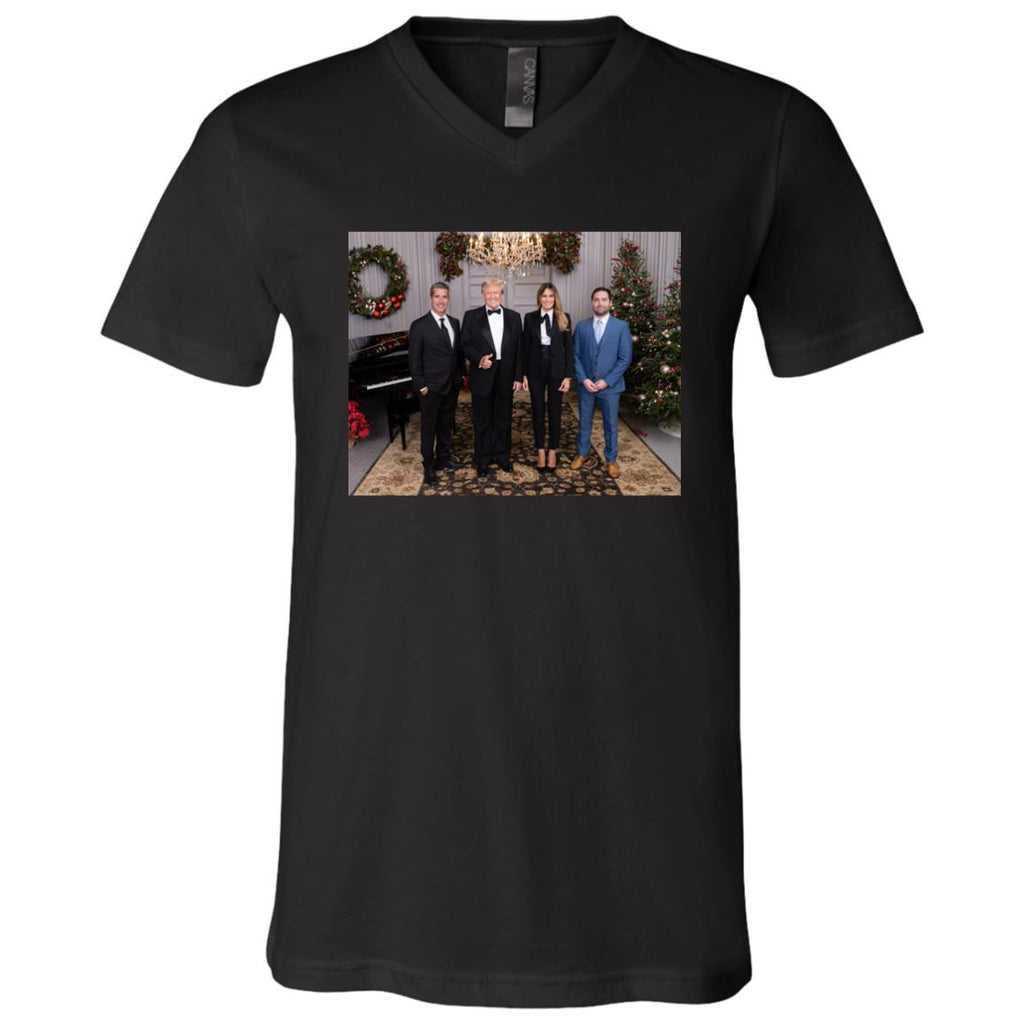 Trump Unisex Jersey SS V-Neck T-Shirt
