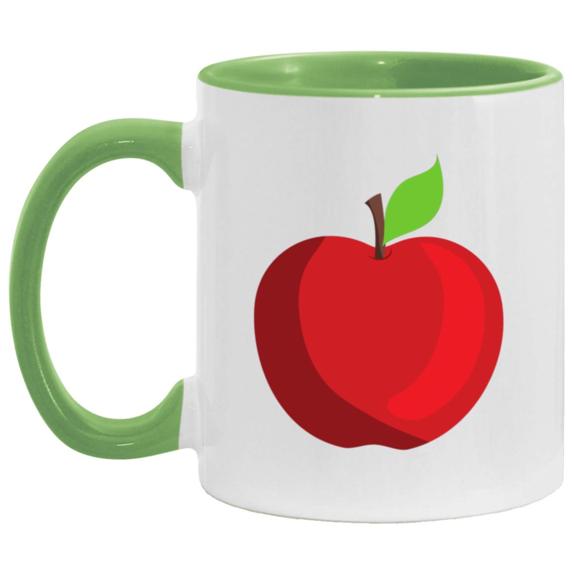Green AM11OZ 11oz Accent Mug