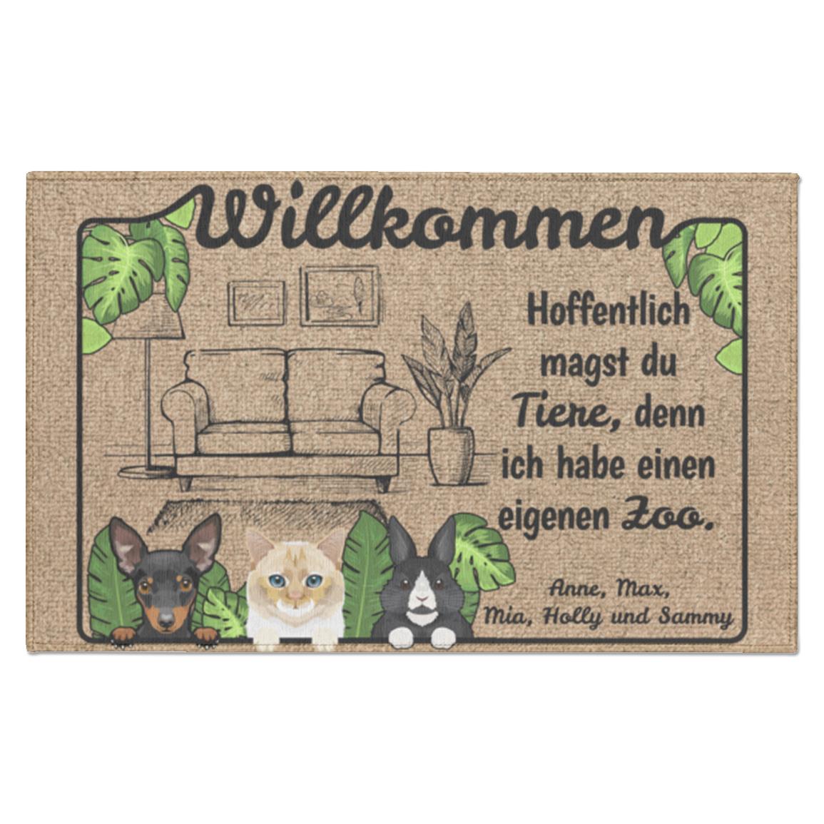 Pet Printed IR3220 Indoor Doormat