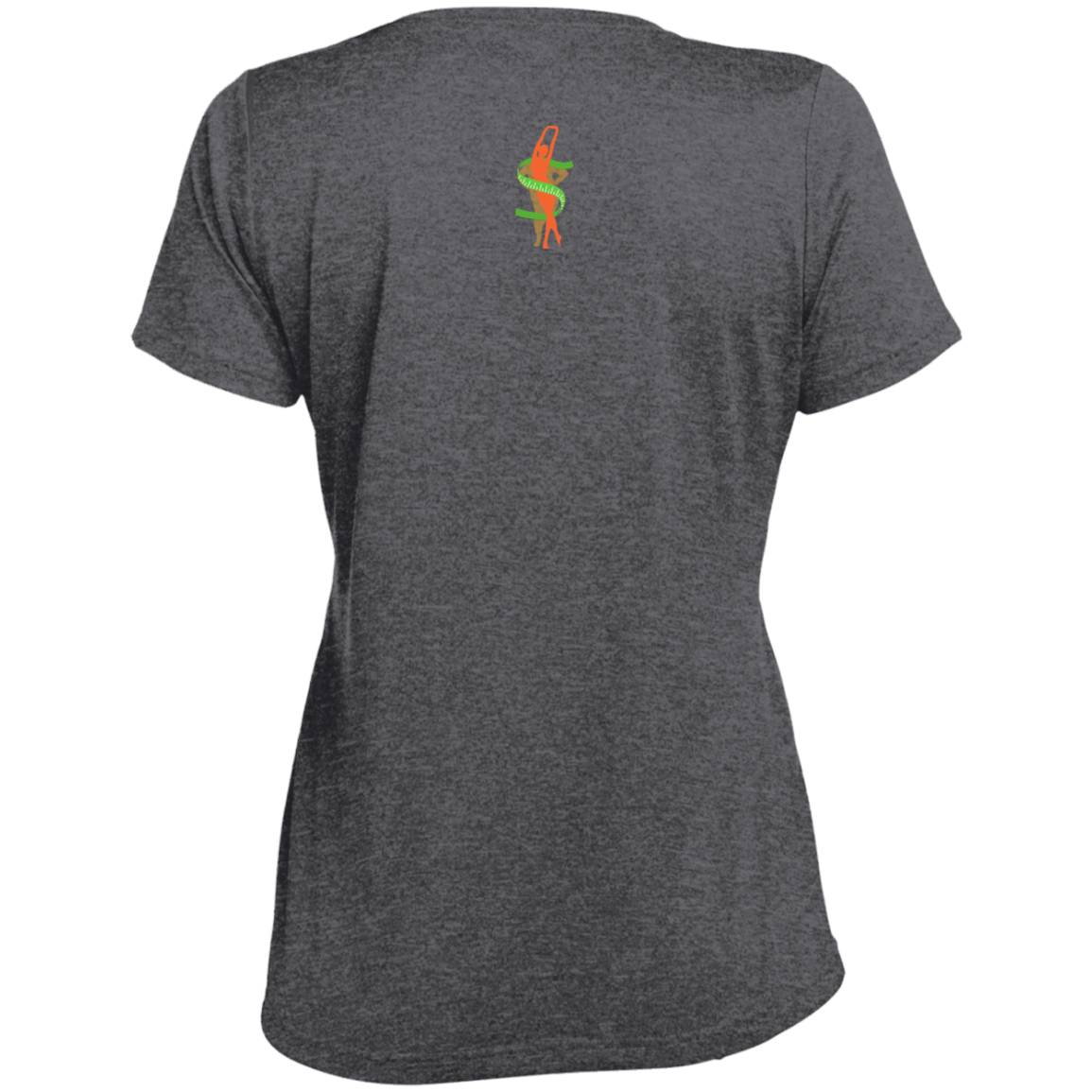 LST360 Ladies' Heather Scoop Neck Performance Tee