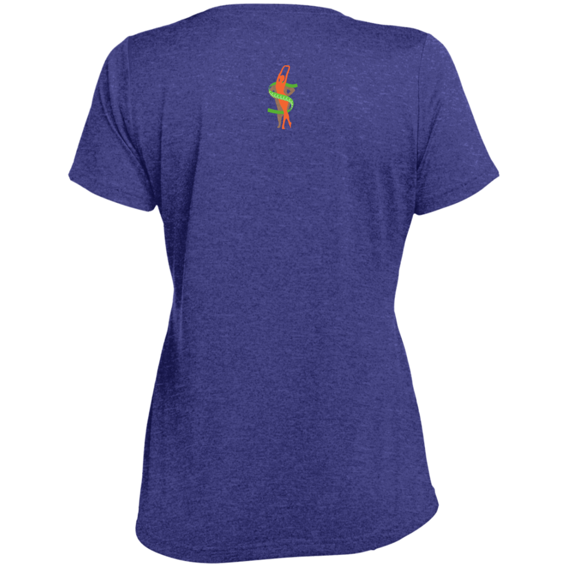 LST360 Ladies' Heather Scoop Neck Performance Tee
