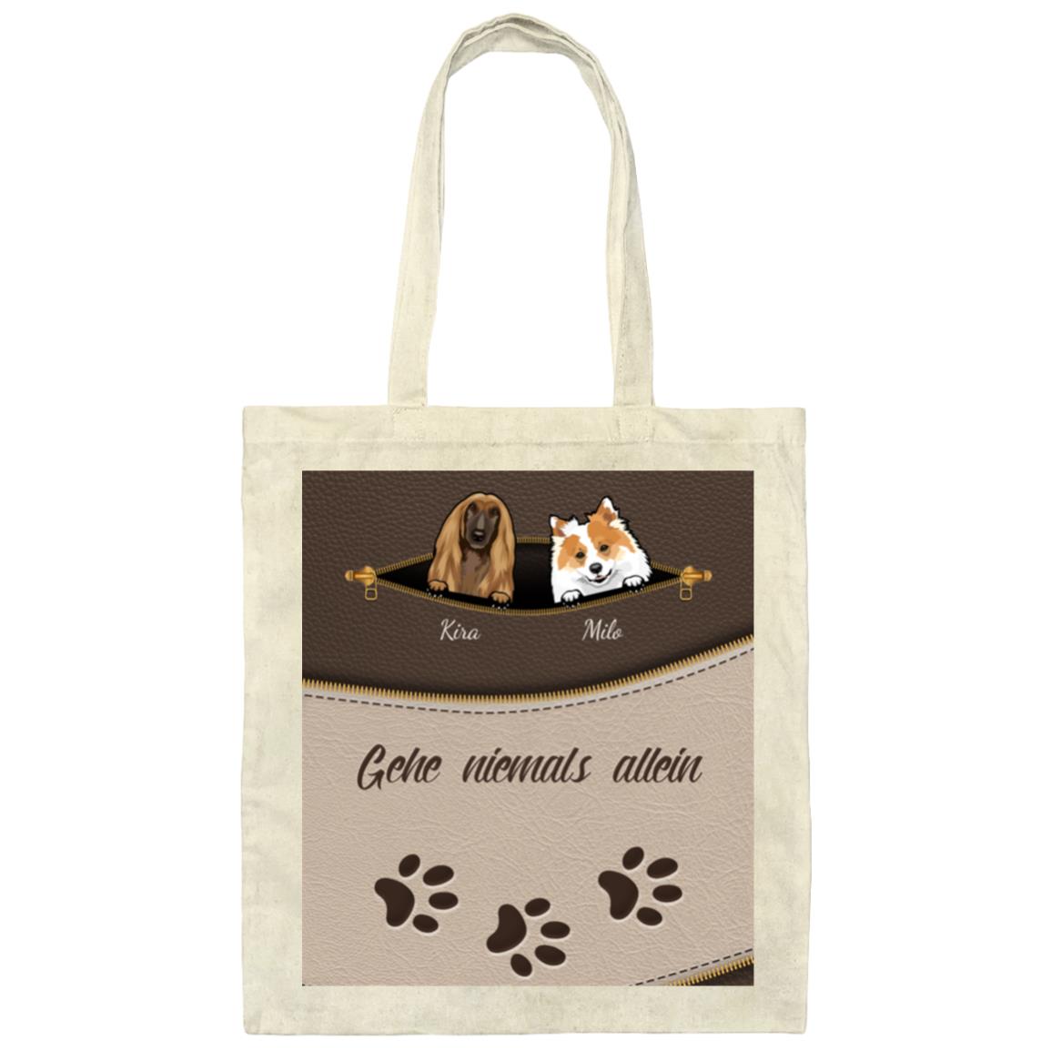 Pet Printed BE007 Canvas Tote Bag