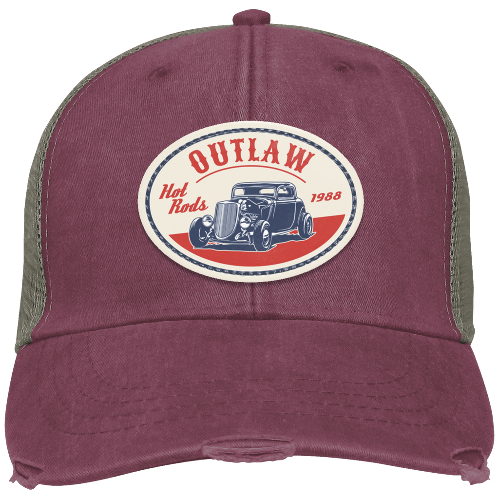 OL102 Distressed Ollie Cap - Patch