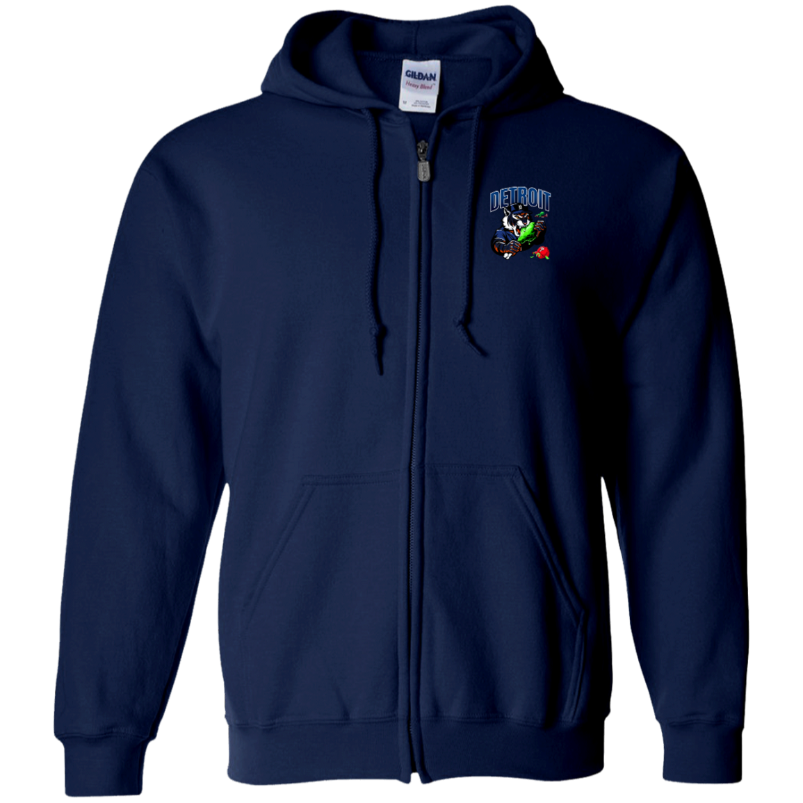 G186 Zip Up Hooded Sweatshirt