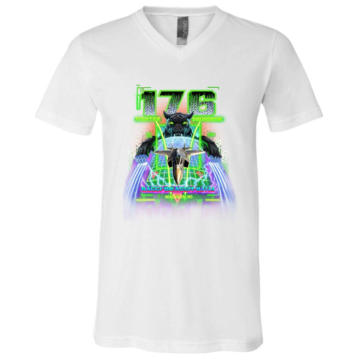 3005 Unisex Jersey SS V-Neck T-Shirt