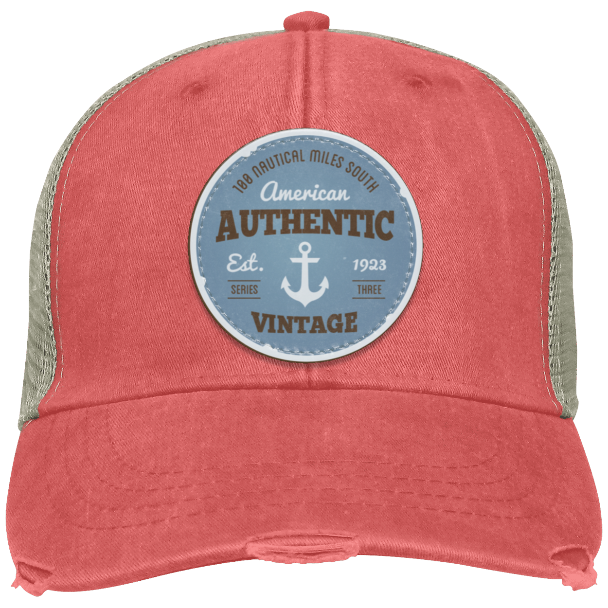 OL102 Distressed Ollie Cap - Patch
