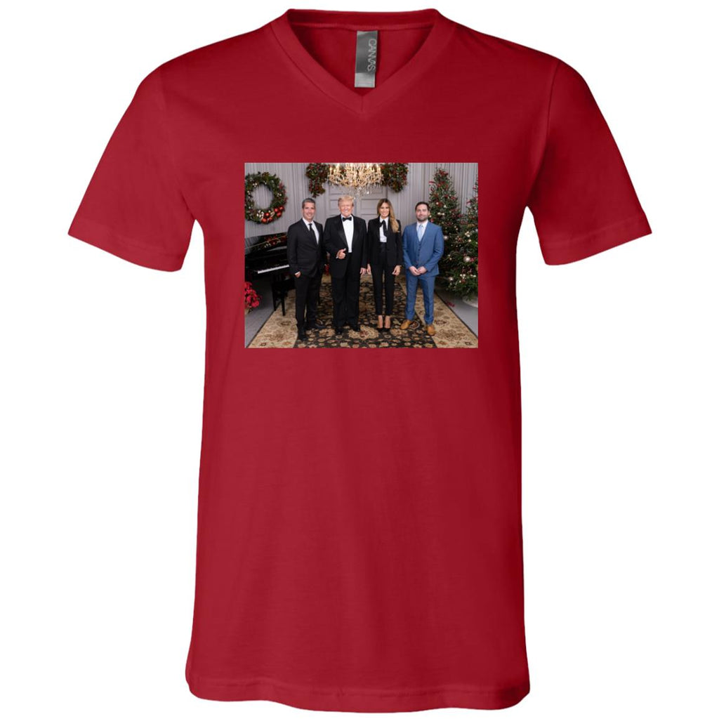 Trump Unisex Jersey SS V-Neck T-Shirt