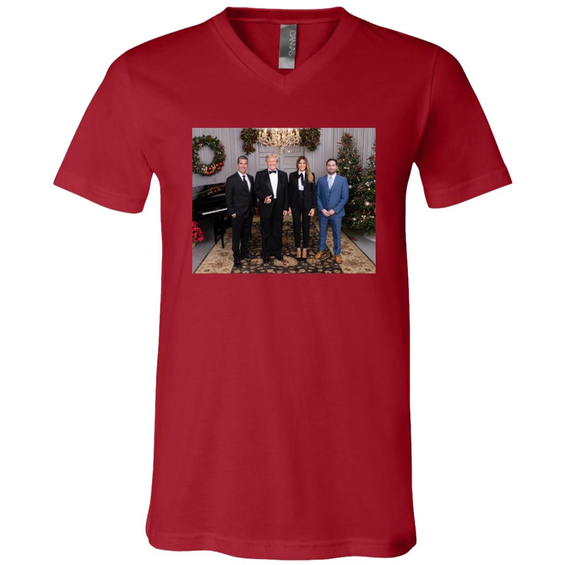 Trump Unisex Jersey SS V-Neck T-Shirt