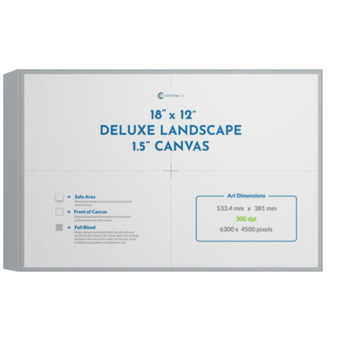 CANLA15 Deluxe Landscape Canvas 1.5in Frame