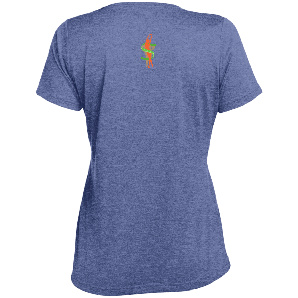 LST360 Ladies' Heather Scoop Neck Performance Tee