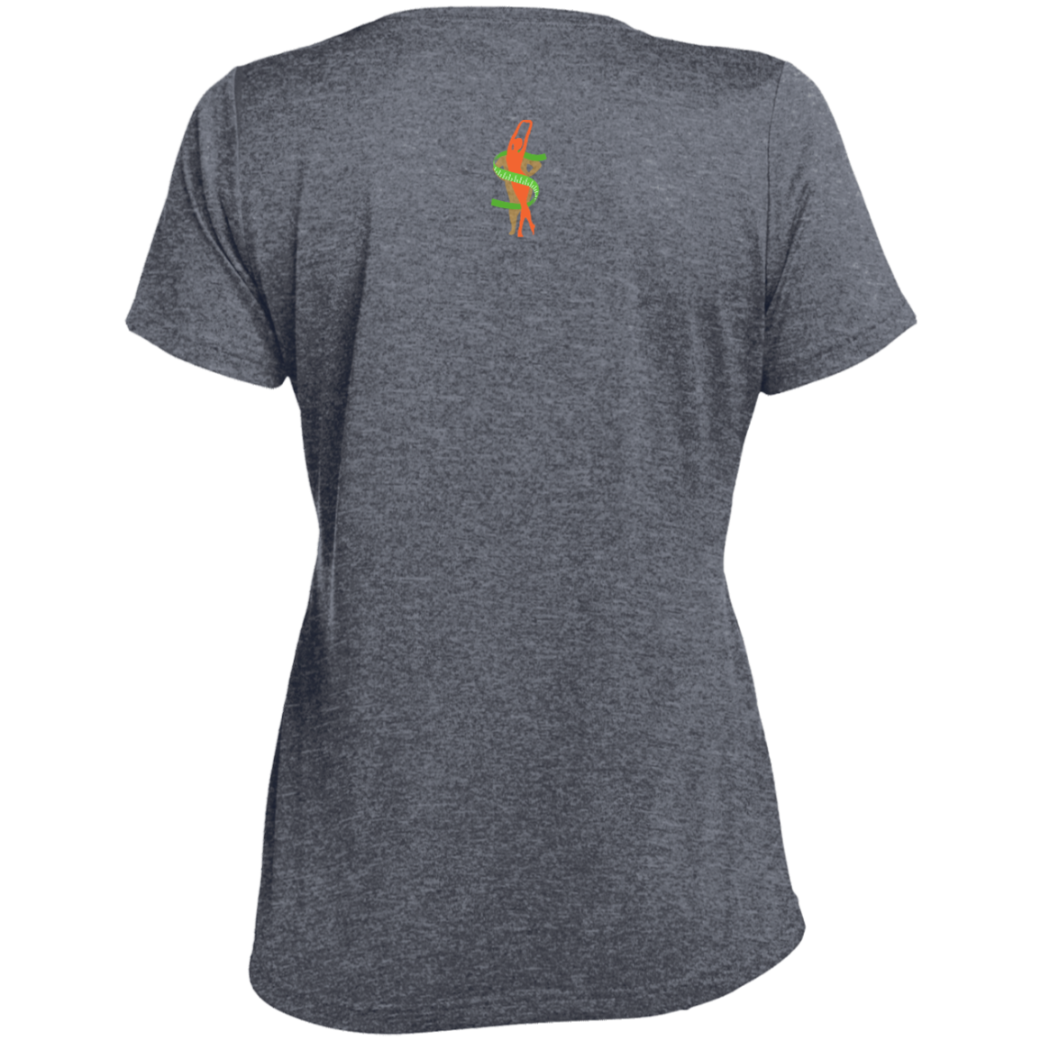 LST360 Ladies' Heather Scoop Neck Performance Tee