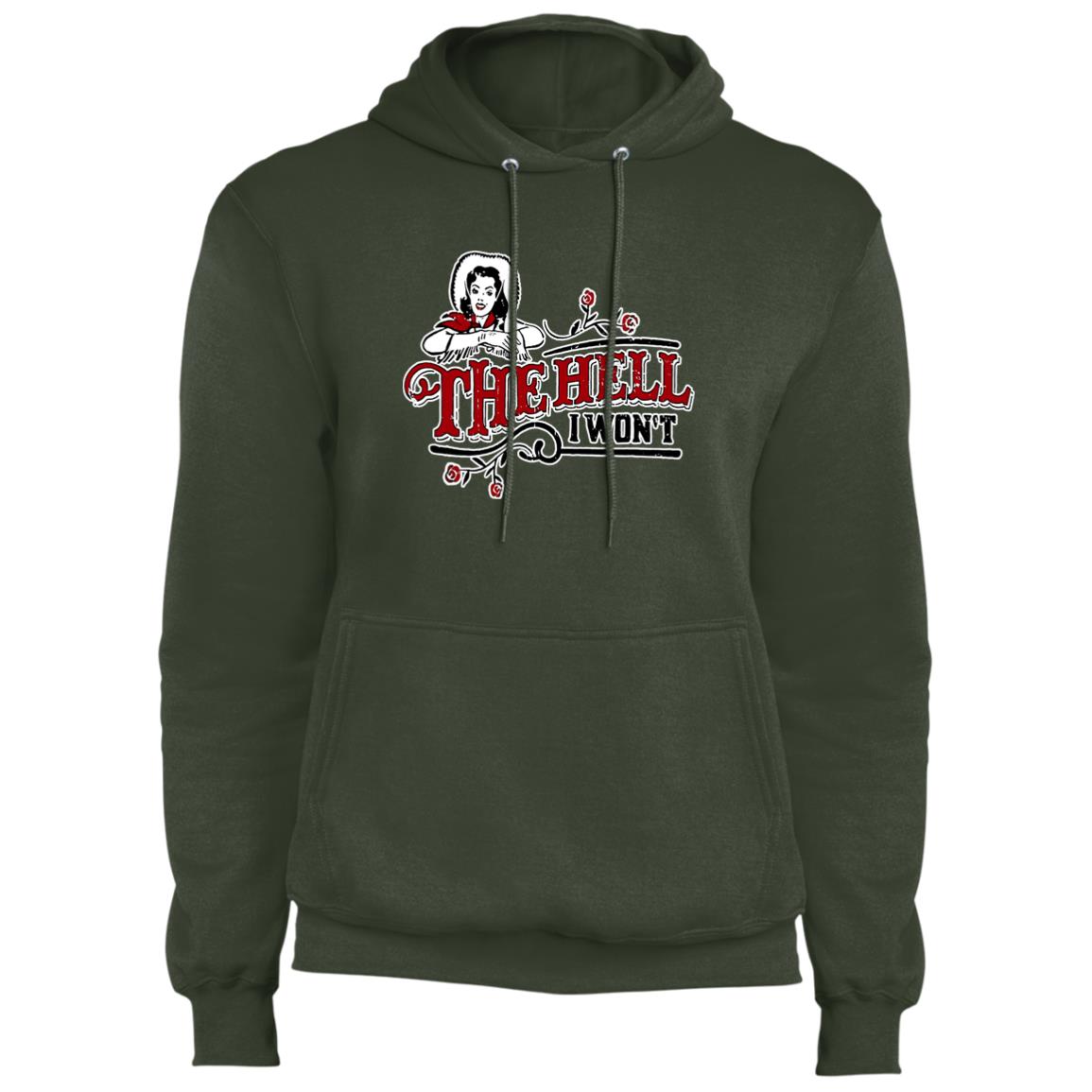 The Hell I Don't Core Fleece Pullover Hoodie
