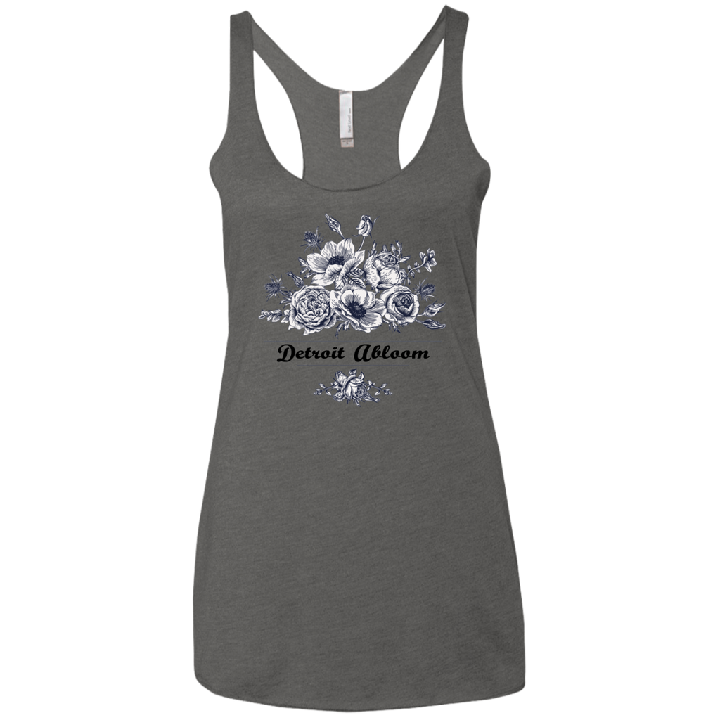 DetroitAbloomShirt NL6733 Next Level Ladies' Triblend Racerback Tank