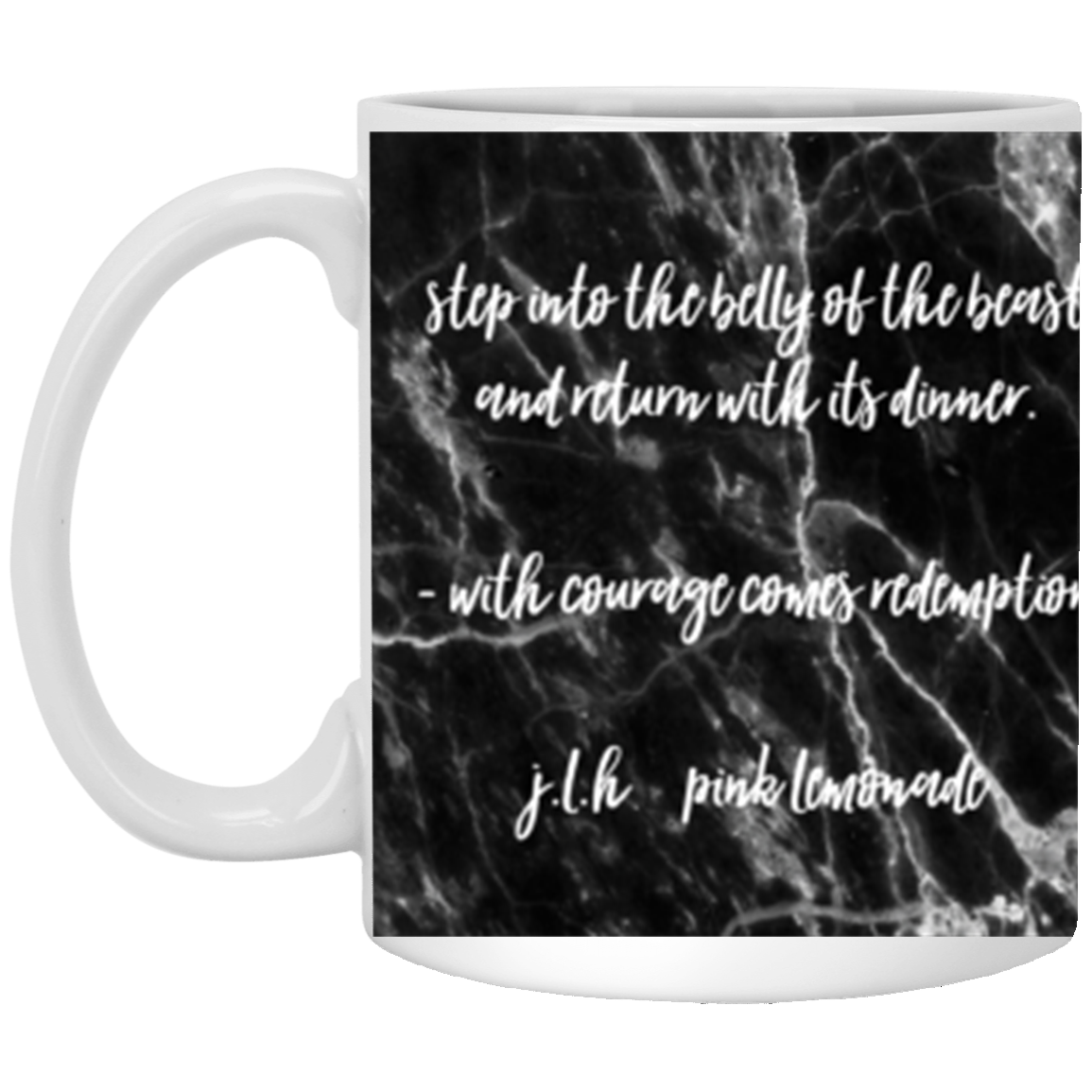black Marble mug1 11oz mug
