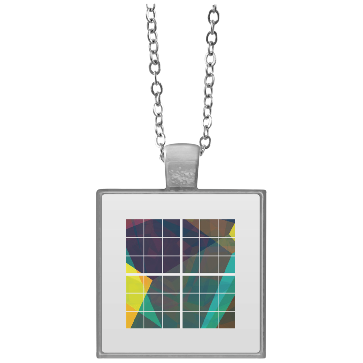 Square Necklace - bulk uploader - Grid - Trimmed