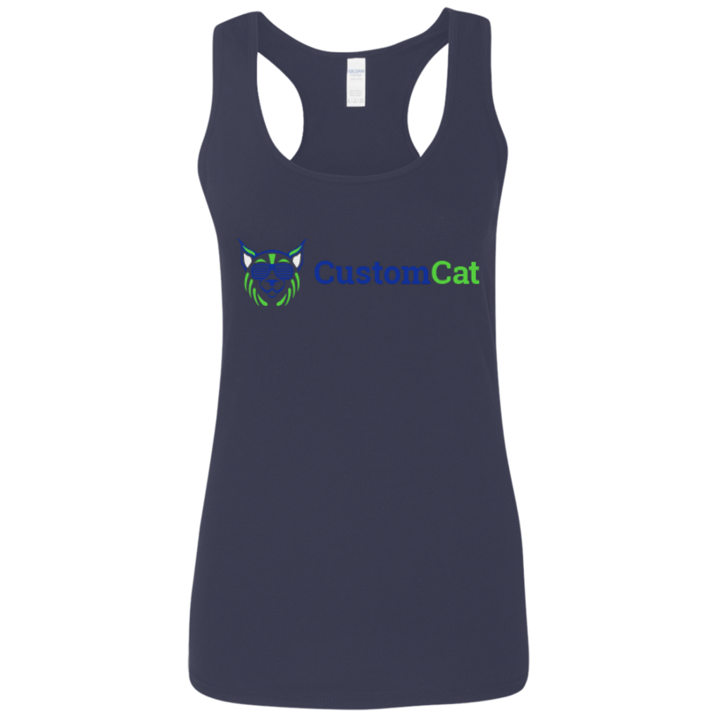 Ladies Softstyle Racerback Tank Weathers Test