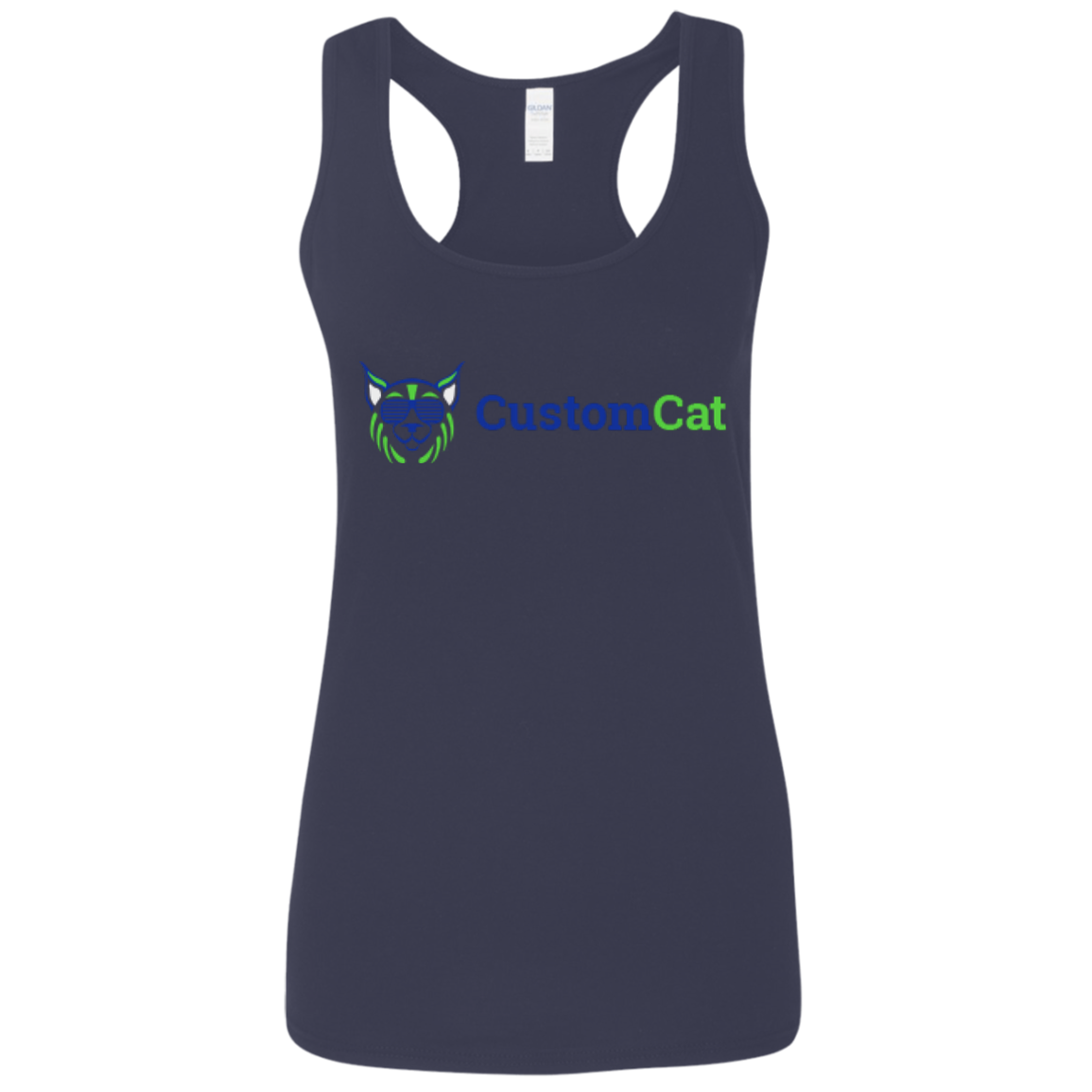 Ladies Softstyle Racerback Tank Weathers Test