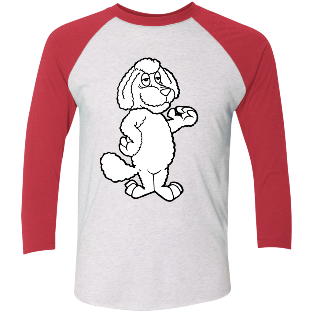 NL6051 Next Level Tri-Blend 3/4 Sleeve Baseball Raglan T-Shirt