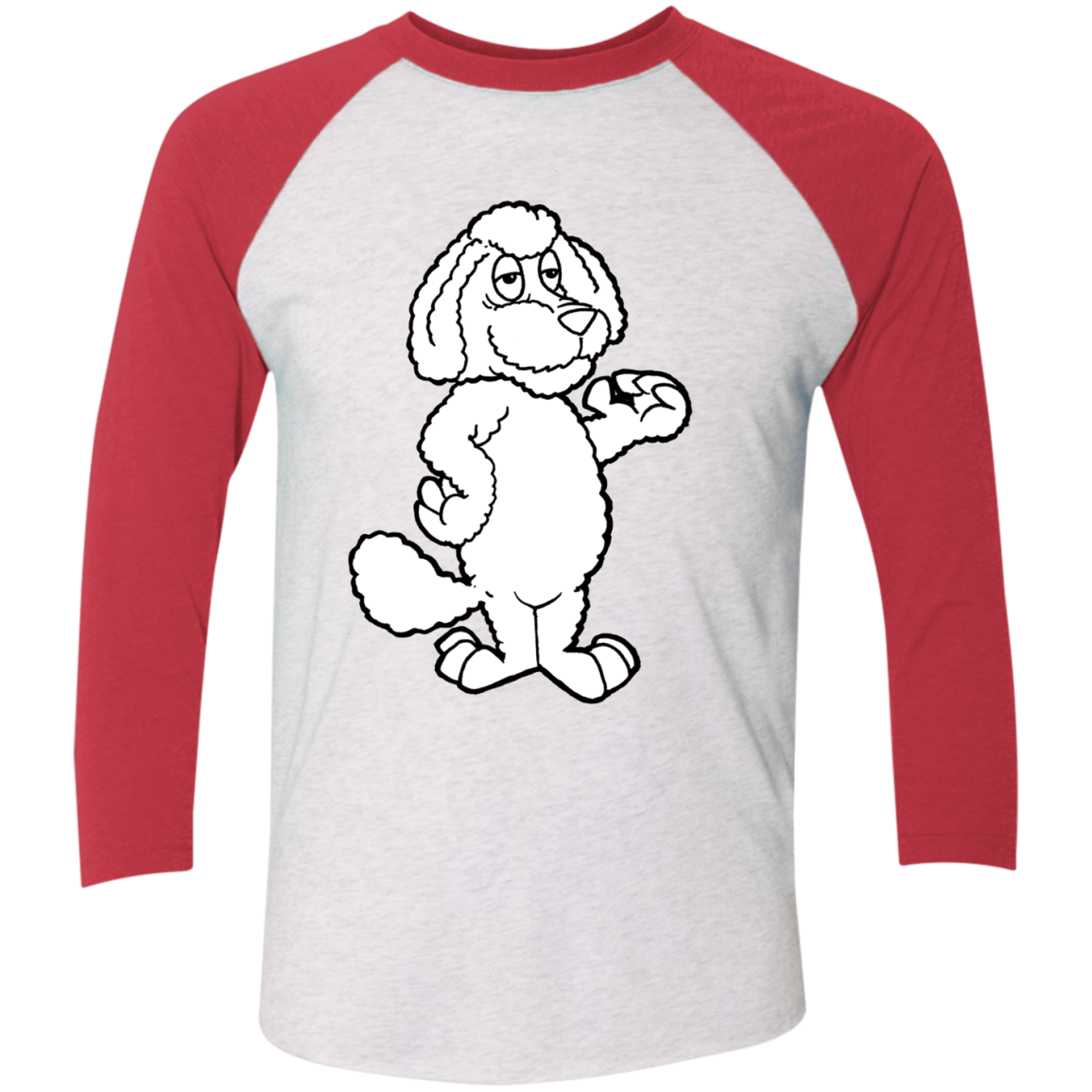 NL6051 Next Level Tri-Blend 3/4 Sleeve Baseball Raglan T-Shirt