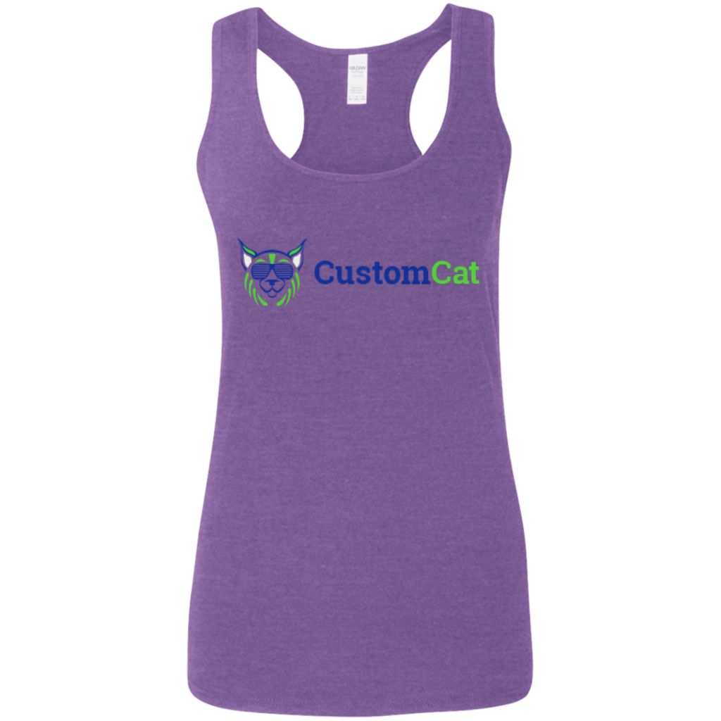 Ladies Softstyle Racerback Tank Weathers Test