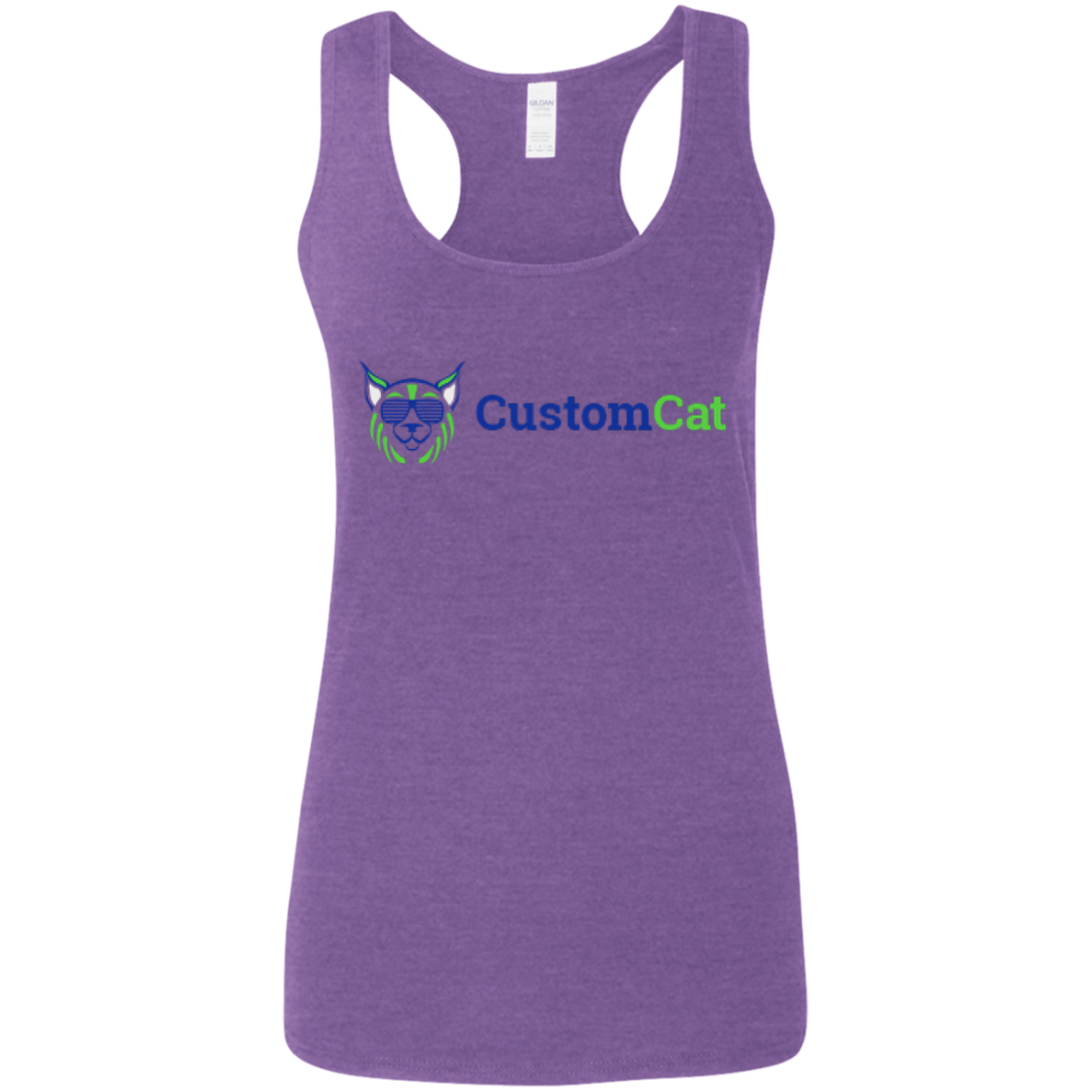 Ladies Softstyle Racerback Tank Weathers Test