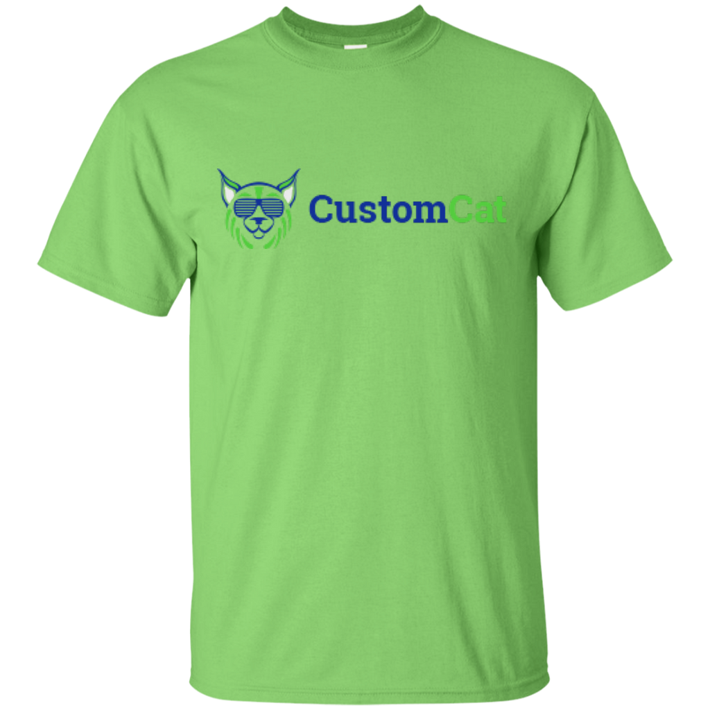 G200 Gildan Ultra Cotton T-Shirt Lime Back Test