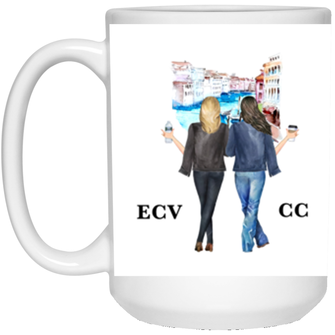 Kat 21504 15 oz. White Mug