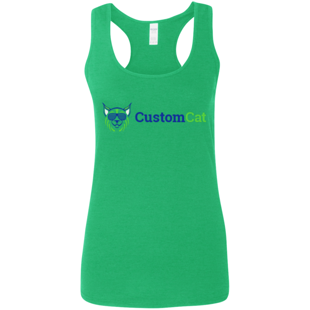 Ladies Softstyle Racerback Tank Weathers Test