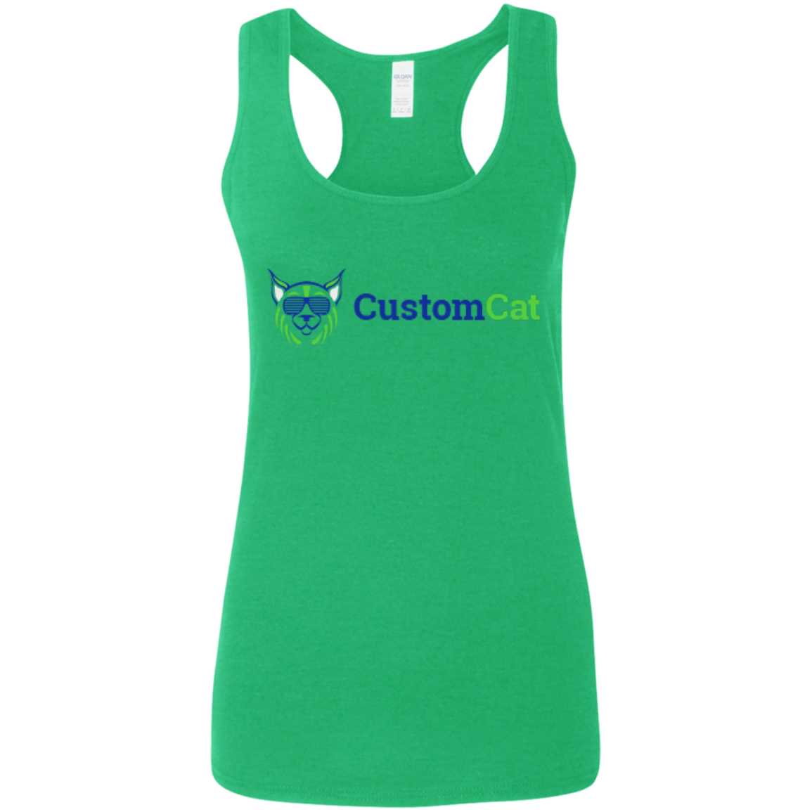 Ladies Softstyle Racerback Tank Weathers Test