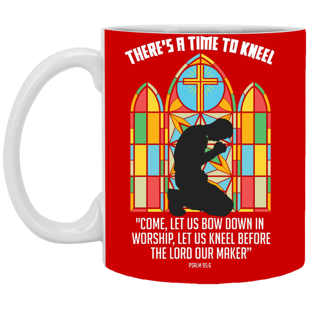 Psalm 95;6 dark XP8434 11 oz. White Mug