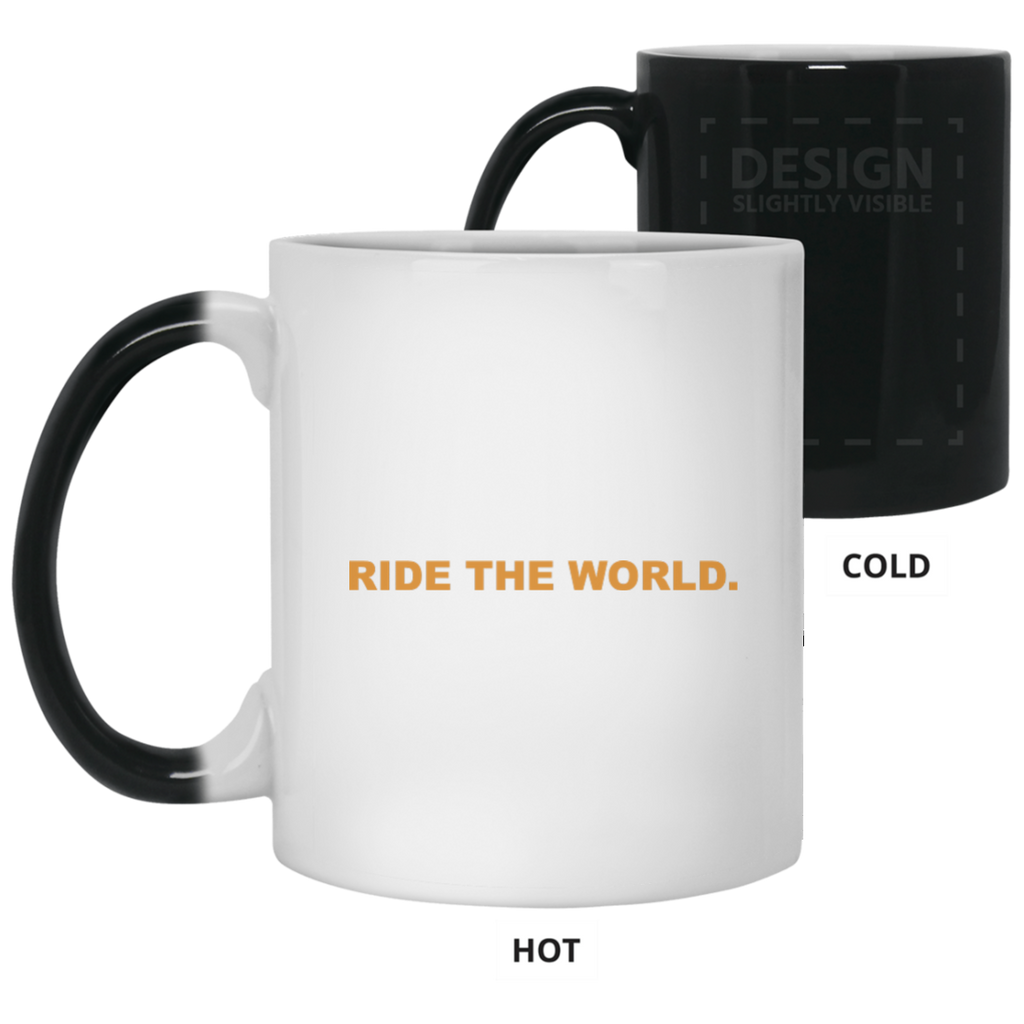 RideTheWorld-orange Magic Mugs
