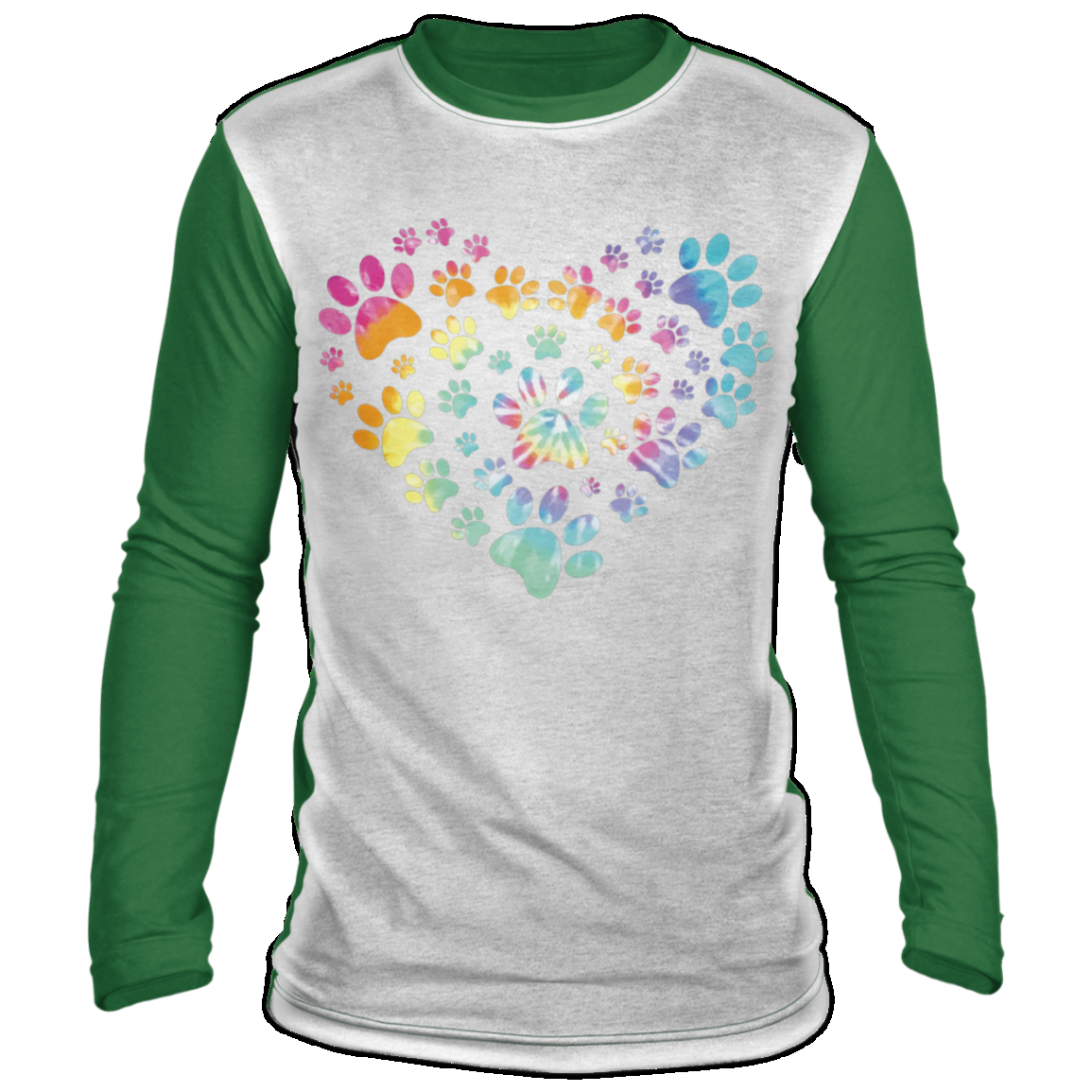 Heart SCLS Colorblock Christmas Long Sleeve