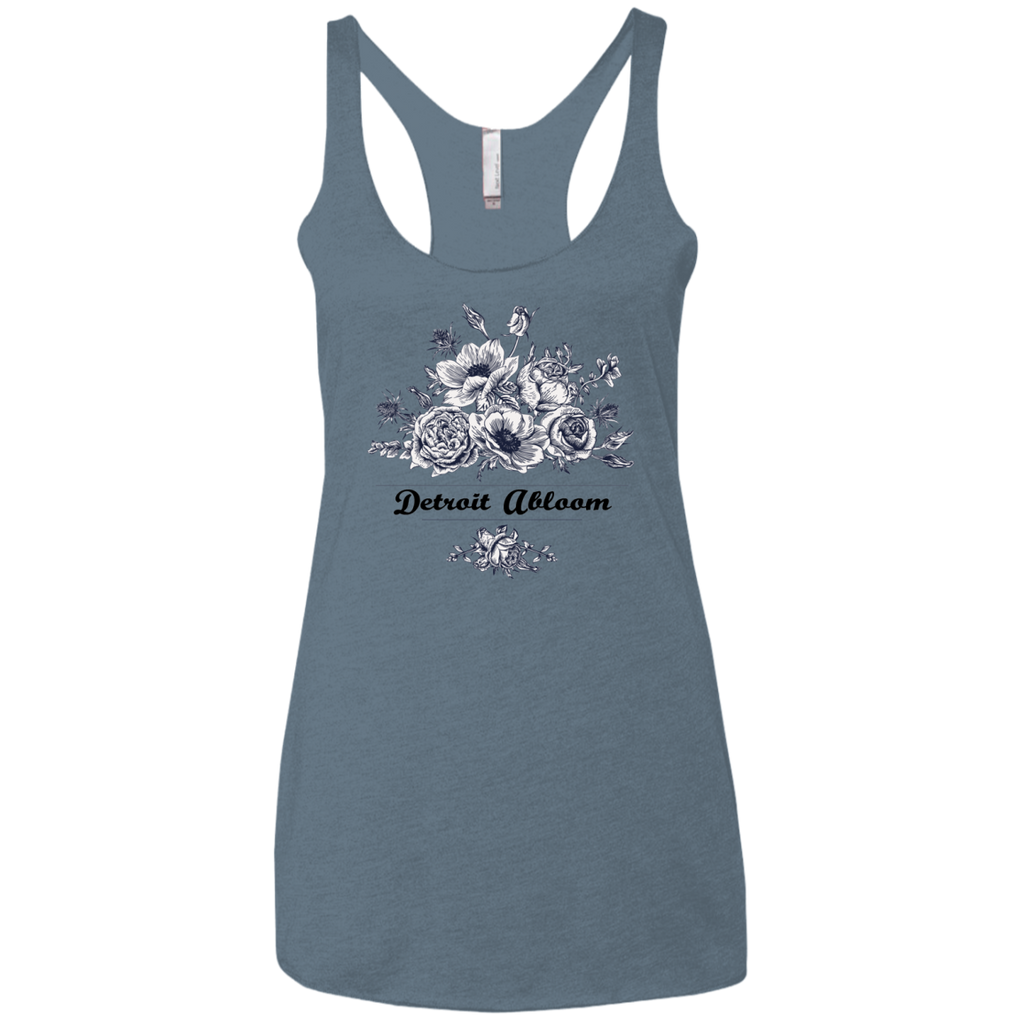 DetroitAbloomShirt NL6733 Next Level Ladies' Triblend Racerback Tank