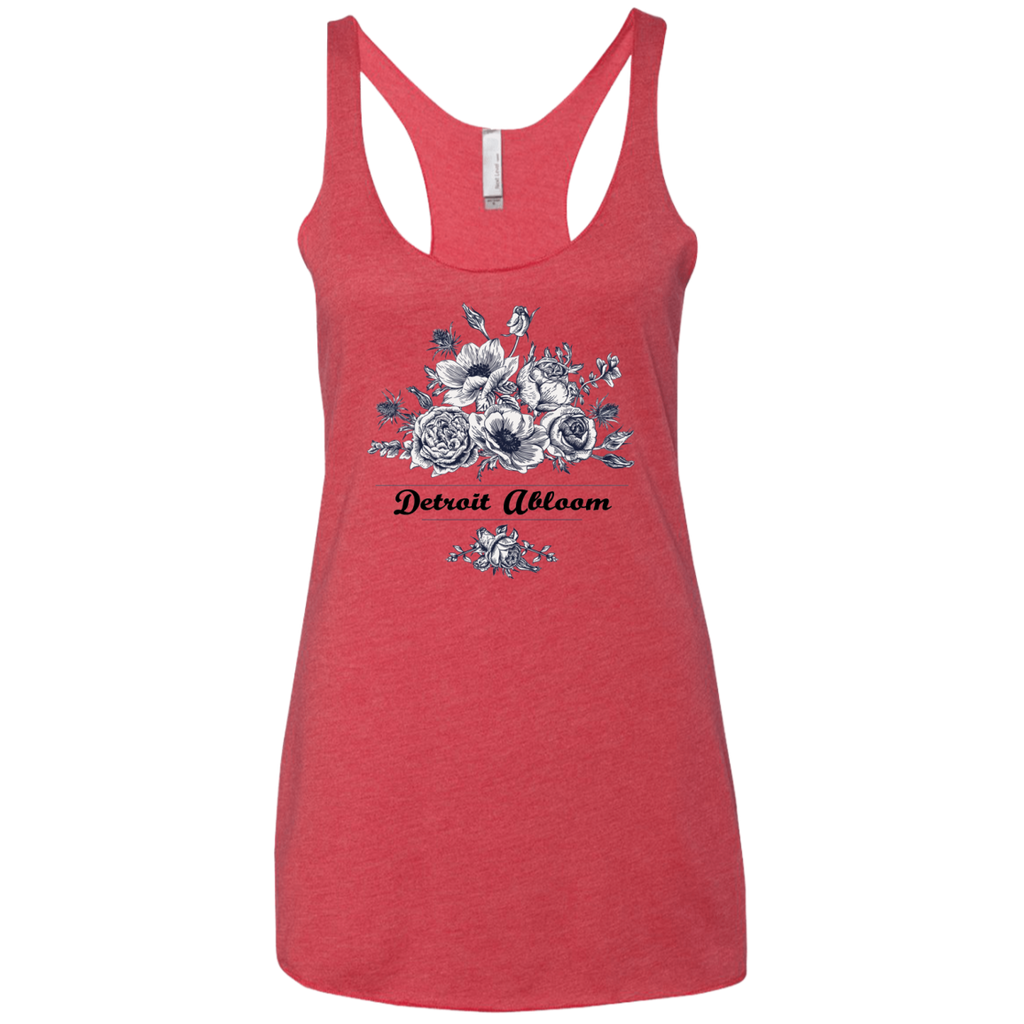 DetroitAbloomShirt NL6733 Next Level Ladies' Triblend Racerback Tank