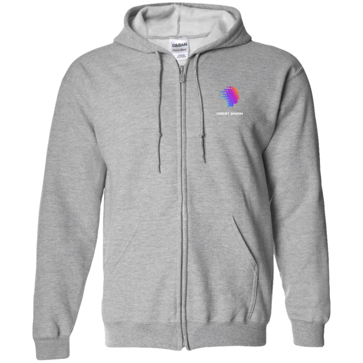 G186 Zip Up Hooded Sweatshirt