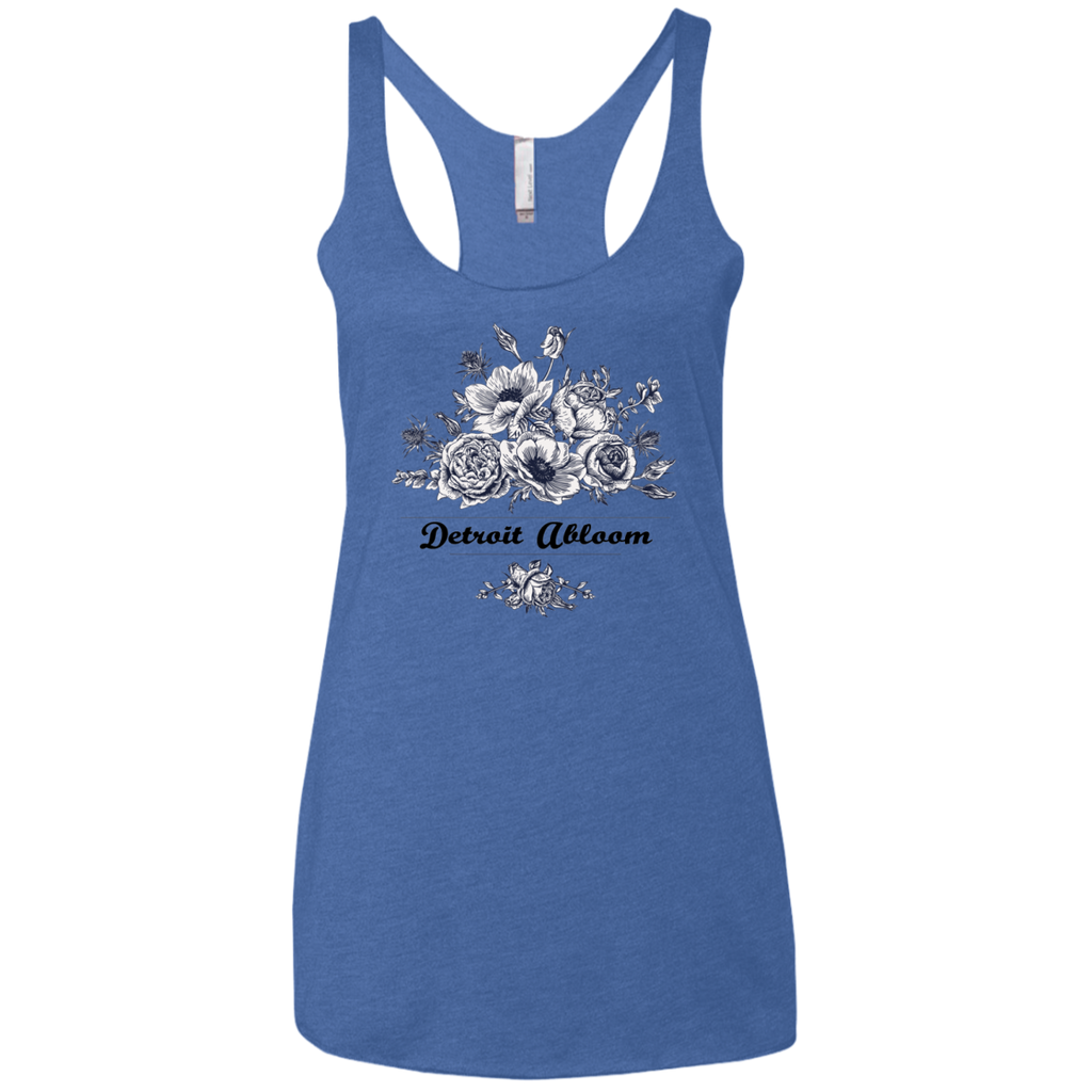 DetroitAbloomShirt NL6733 Next Level Ladies' Triblend Racerback Tank